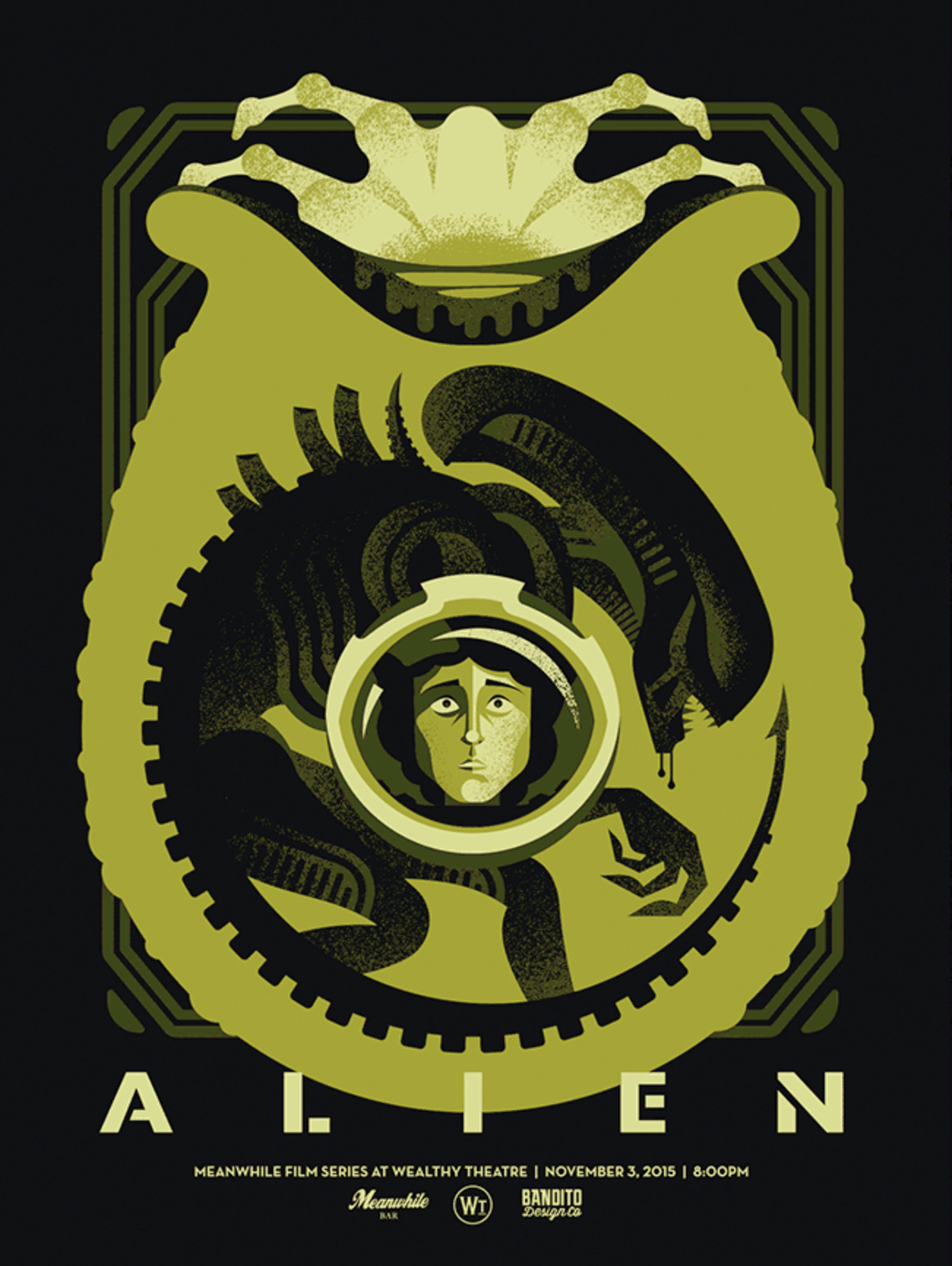 Ryan Brinkerhoff – Alien, 18 x 24 in, art print, image 5