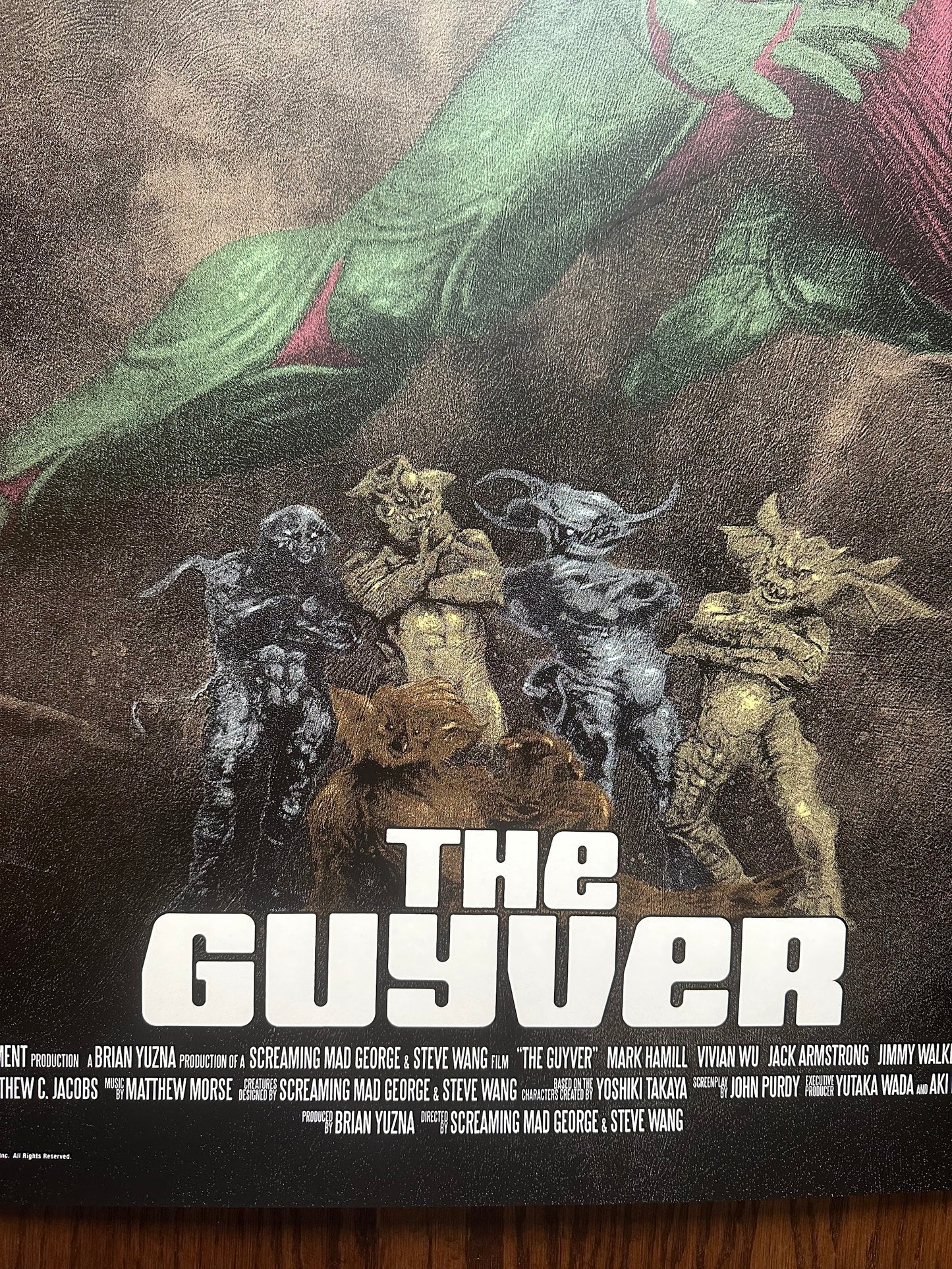Richard Hilliard – The Guyver, 24 x 36 in, poster, image 5