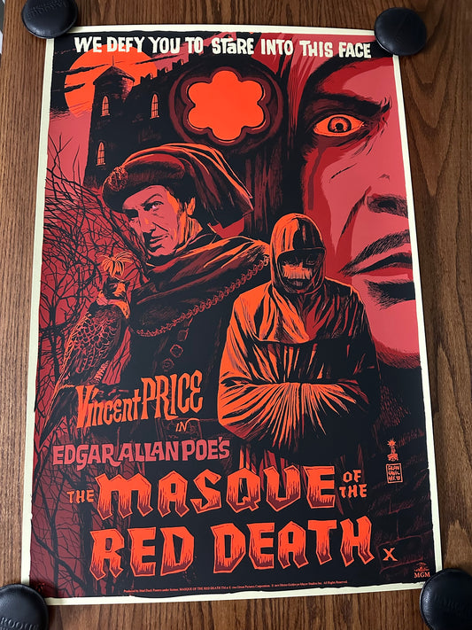 Francesco Francavilla – Masque of the Red Death, 24 x 36 in, poster