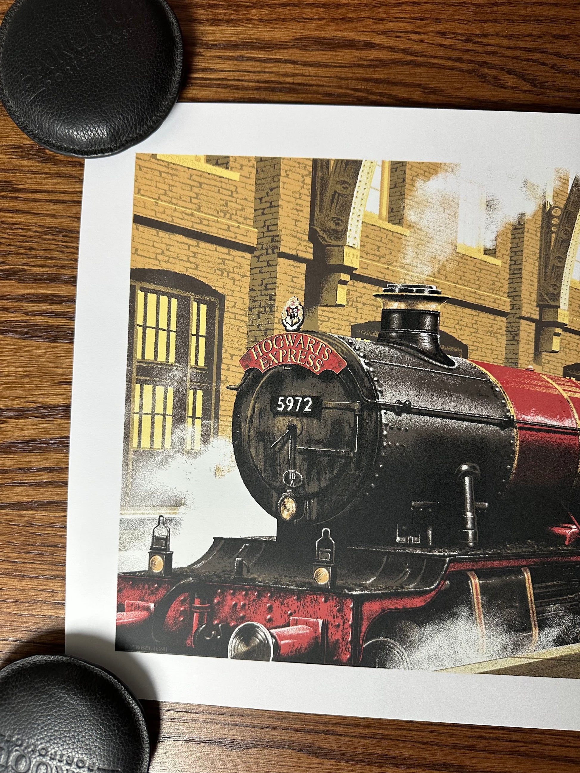Mark Englert – Harry Potter Platform 9 3/4 GID, 36 x 12 in, art print, image 2