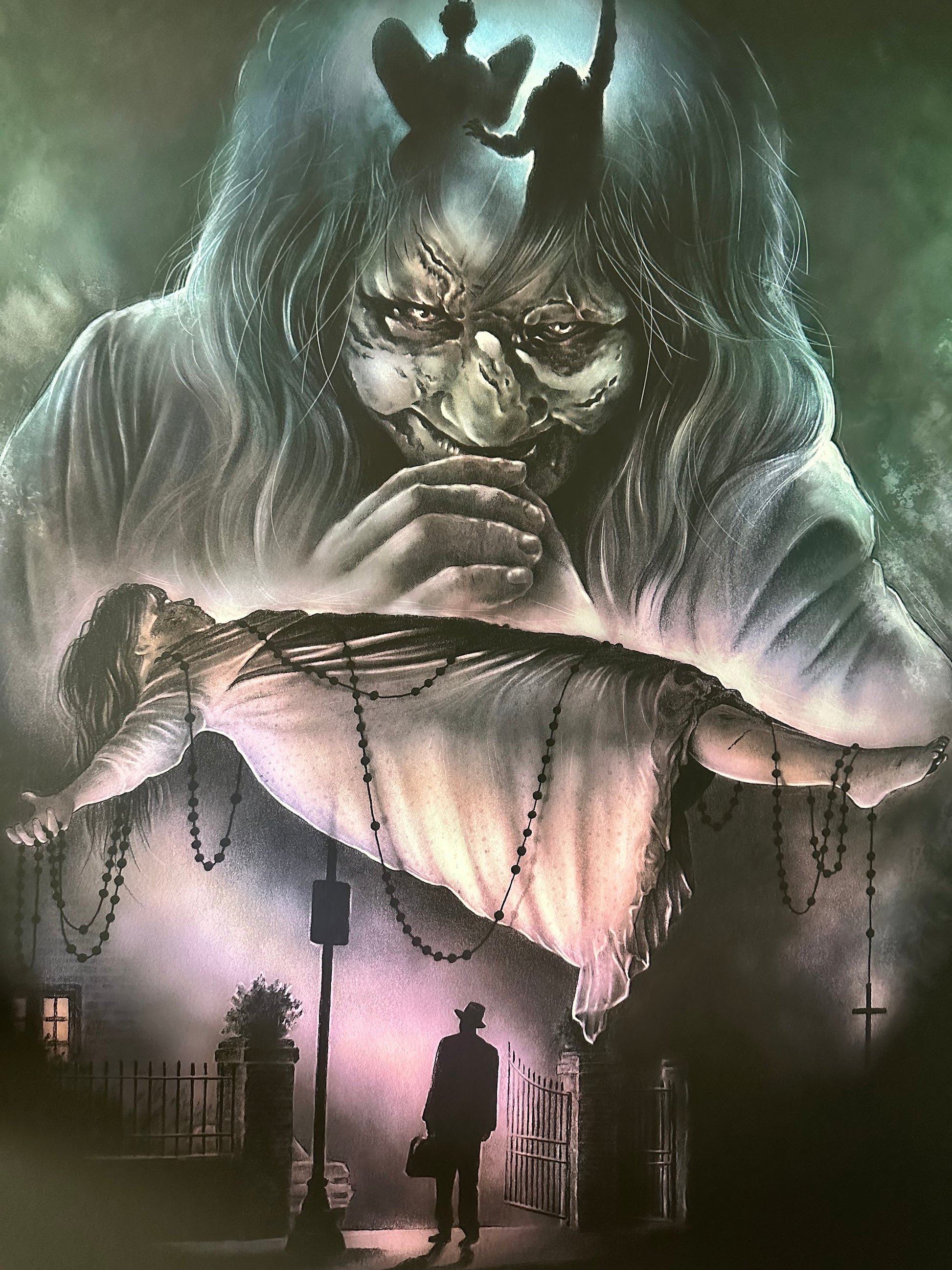 Andrew Rowland – The Exorcist Variant, 24 x 36 in, poster, image 3