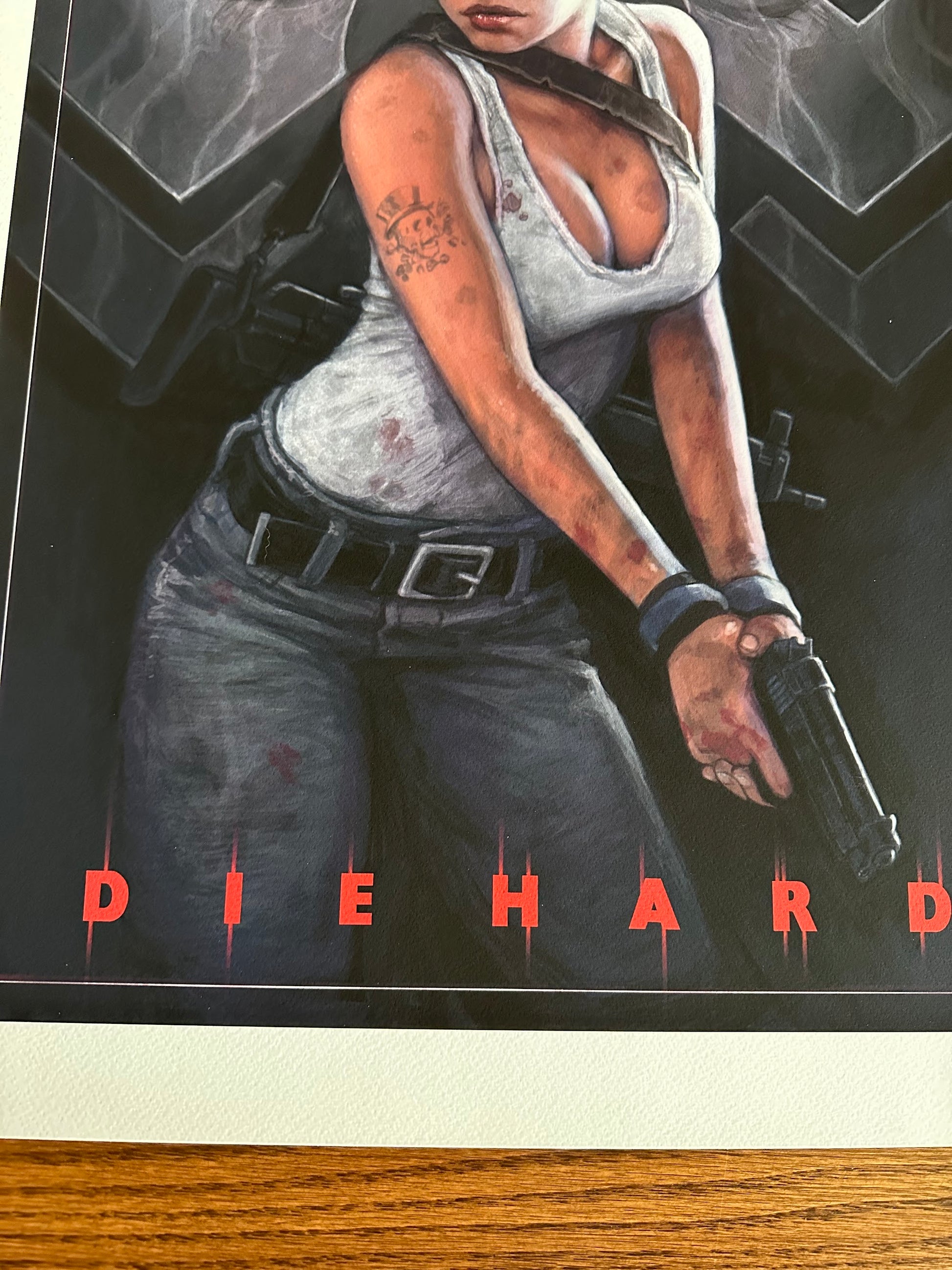 Ben Newman – Die Hard, 18 x 24 in, art print