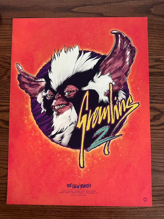 Dani Blazquez – Gremlins 2 The New Batch, 18 x 24 in, art print, image 3