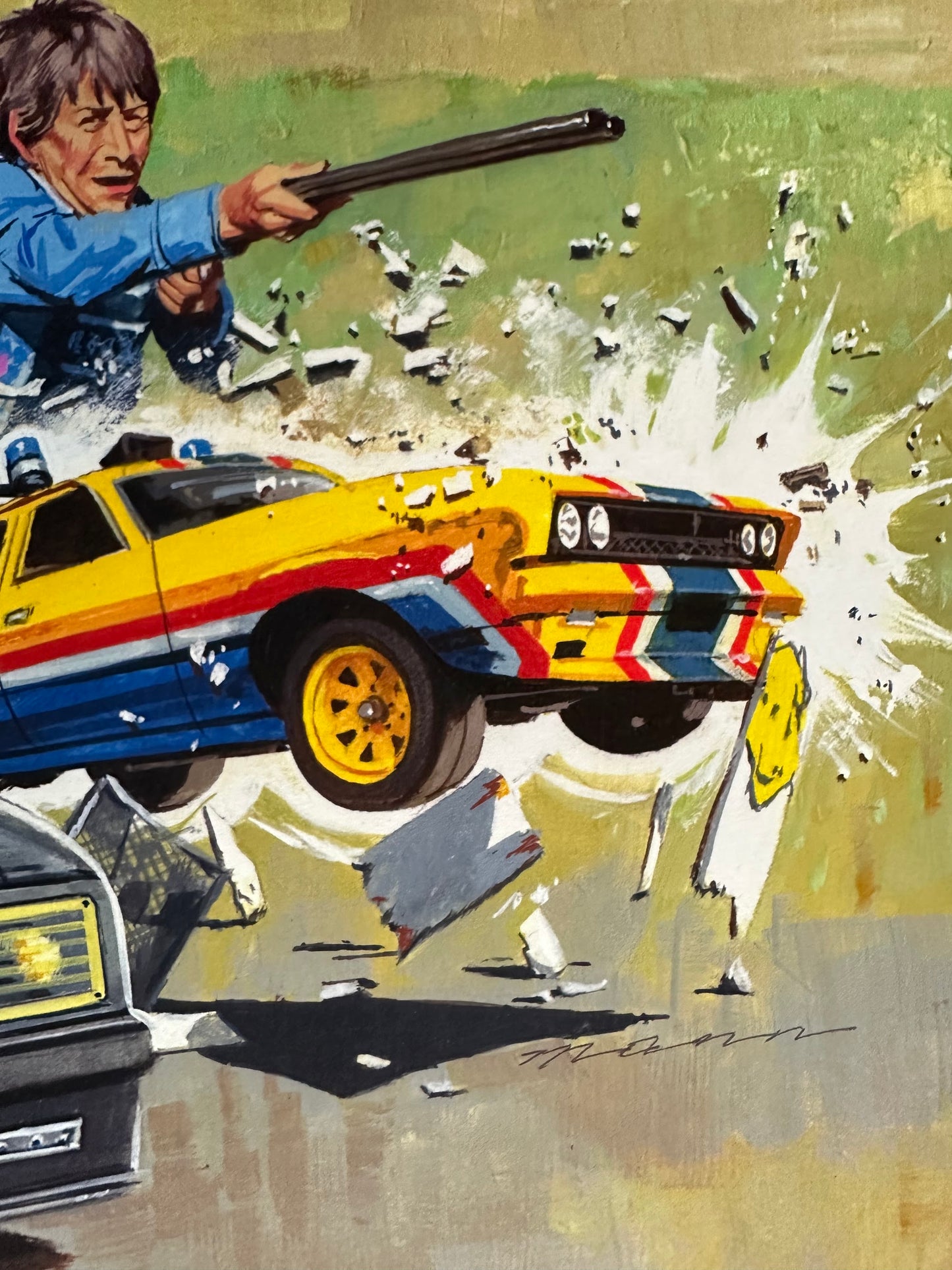 Paul Mann - Mad Max Art Variant 36x24 movie poster - detail image 7