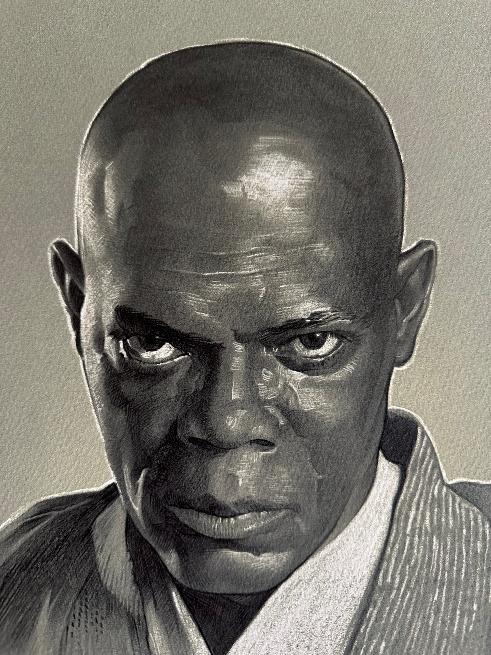 Gabz – Mace Windu Variant, 13 x 19 in, art print
