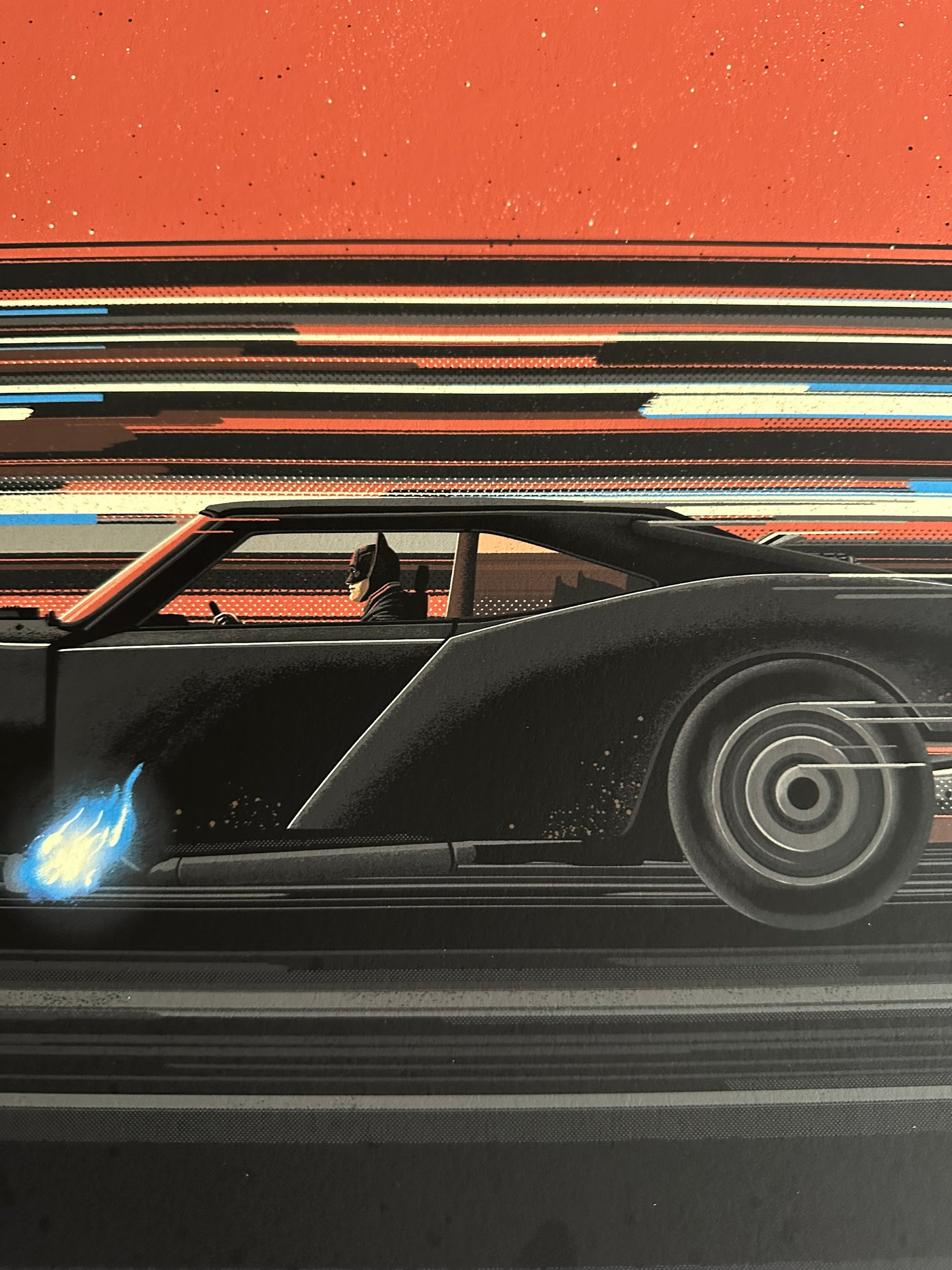 Derek Payne – Bat Wheels 66, 19 x 13 in, art print