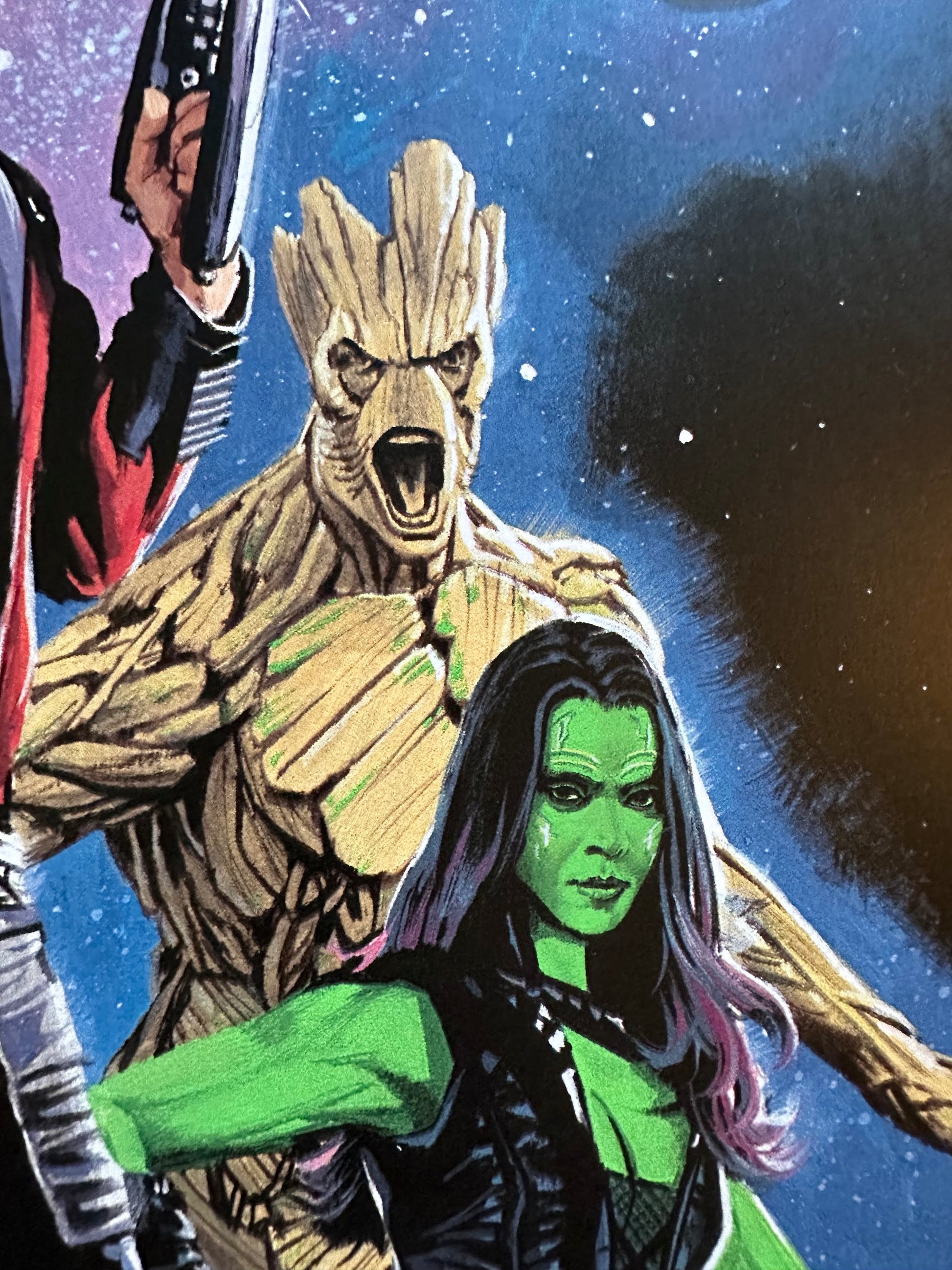 Paul Mann – Guardians of the Galaxy Black, 24 x 36 in, poster, image 8