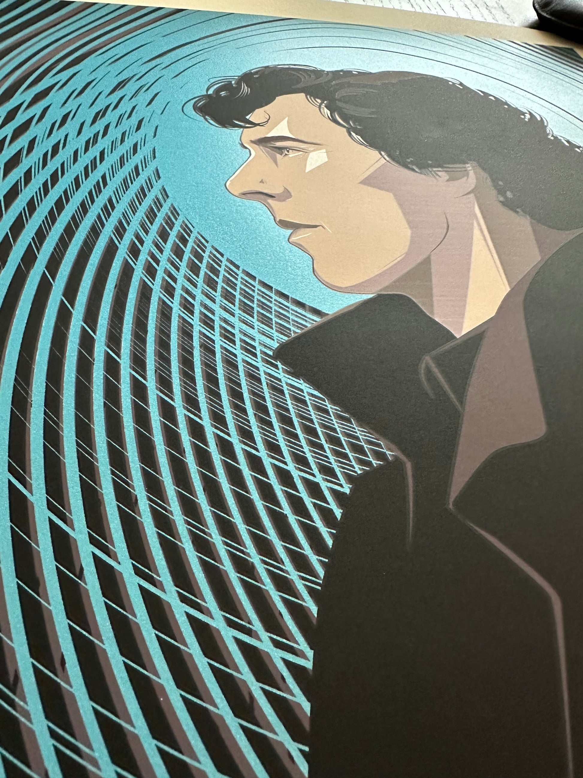 Craig Drake – Sherlock, 24 x 36 in, poster, image 4