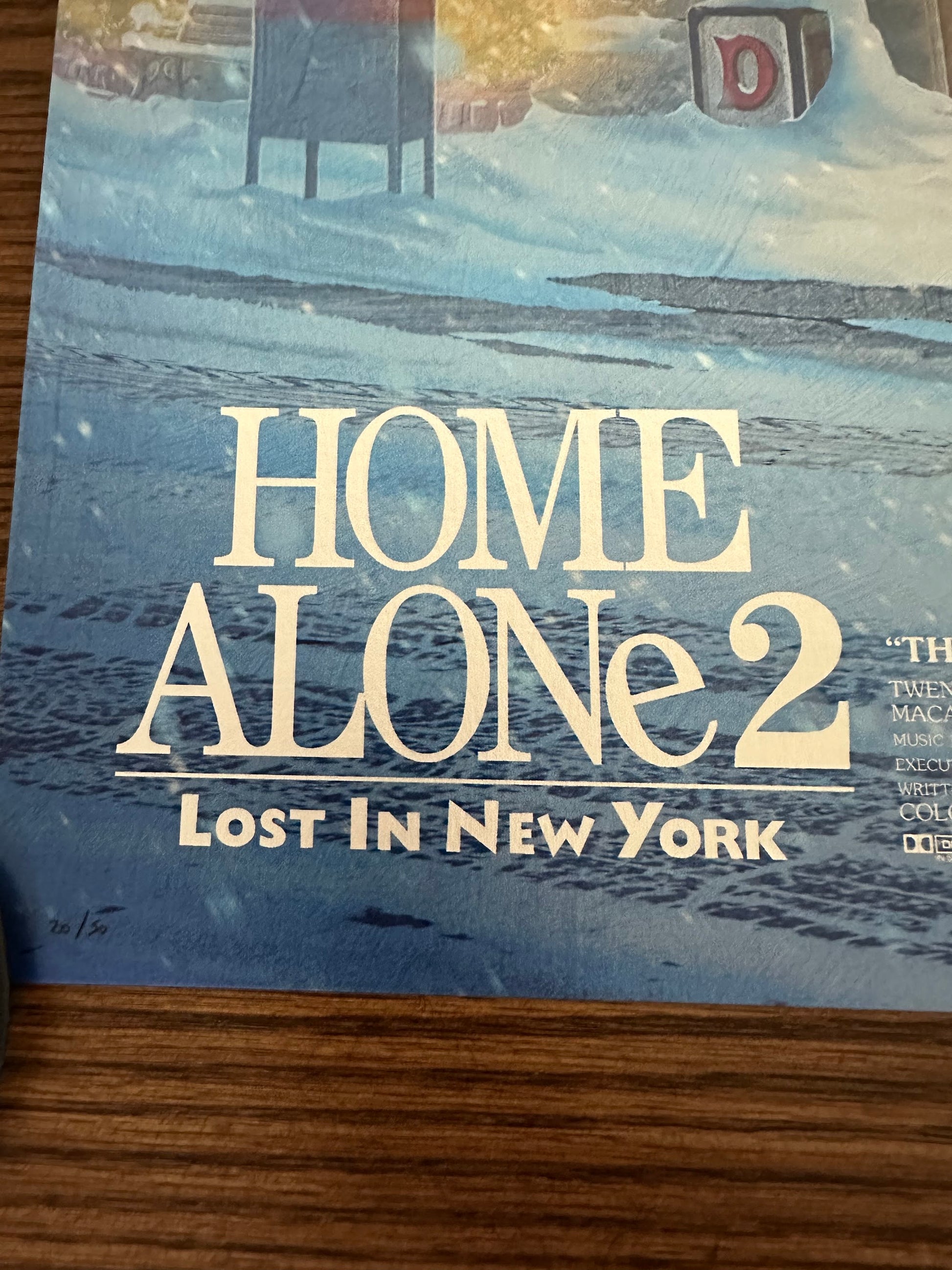 Kevin Wilson – Home Alone 2 Variant, 36 x 24 in, poster, image 10
