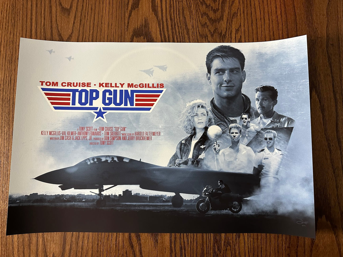 Dave O'Flanagan – Top Gun Variant, 24 x 16 in, art print
