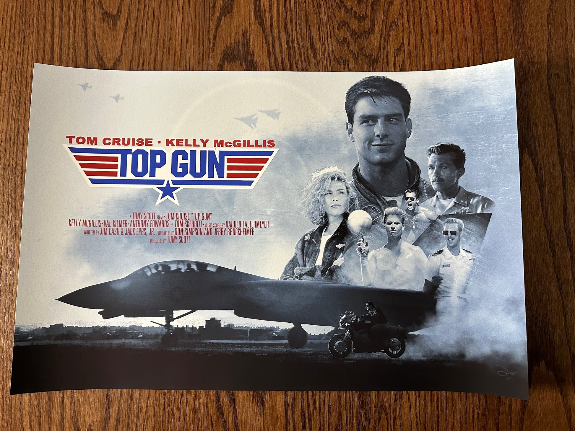 Dave O'Flanagan – Top Gun Variant, 24 x 16 in, art print