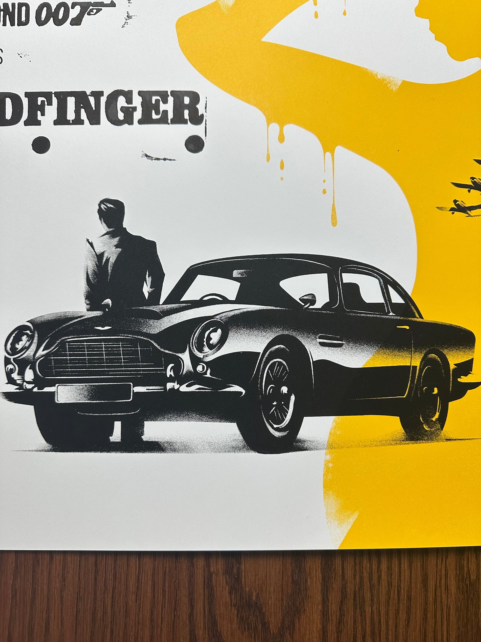 Lyndon Willoughby – James Bond 007 Goldfinger, 24 x 18 in, art print, image 3