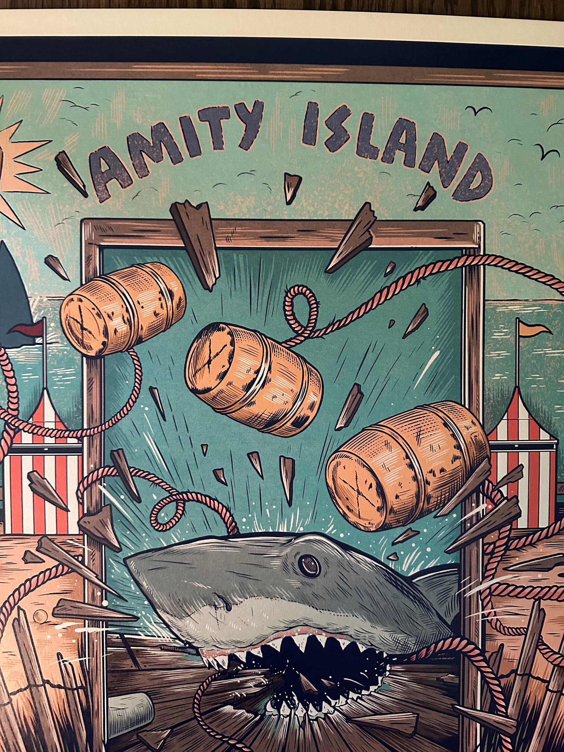 Sam Dunn – Jaws, 24 x 36 in, poster, image 2