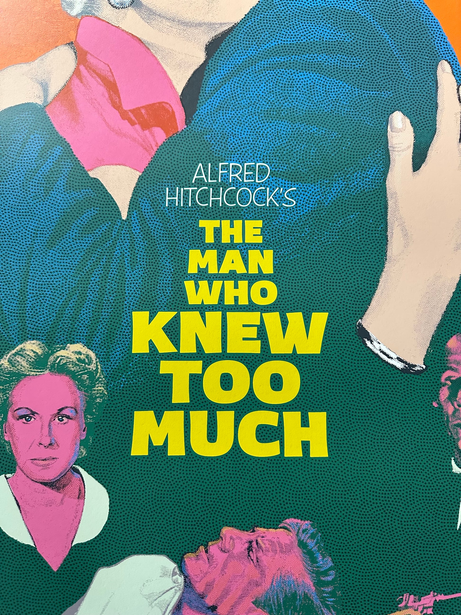 Jack Durieux – The Man Who Knew Too Much, 24 x 36 in, poster, image 2