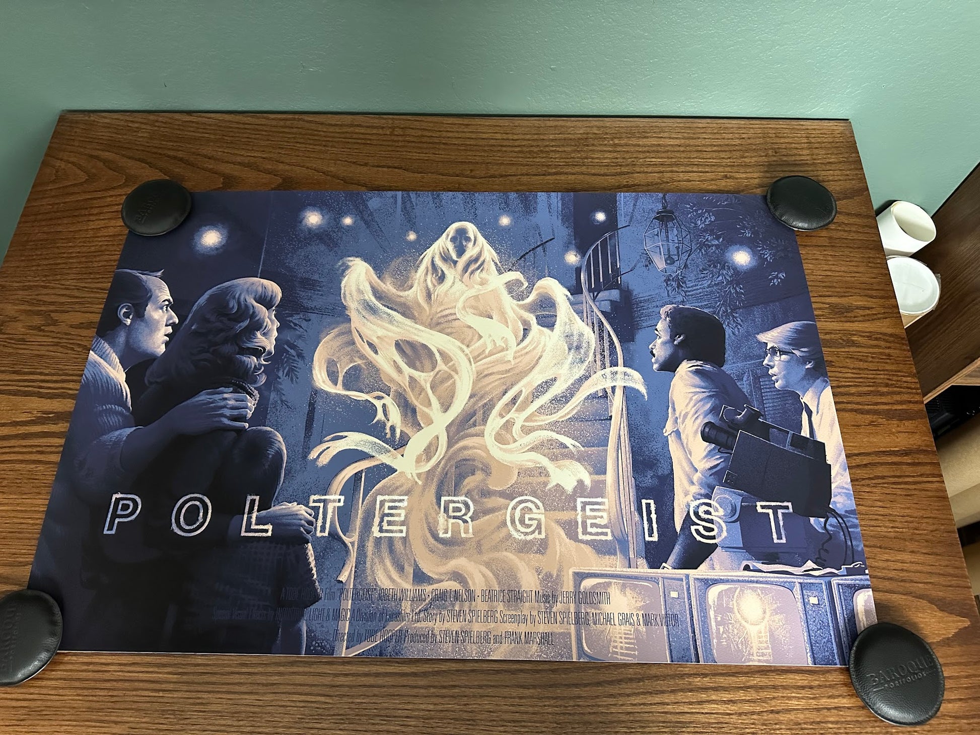 David Lantz – Poltergeist, 36 x 24 in, poster