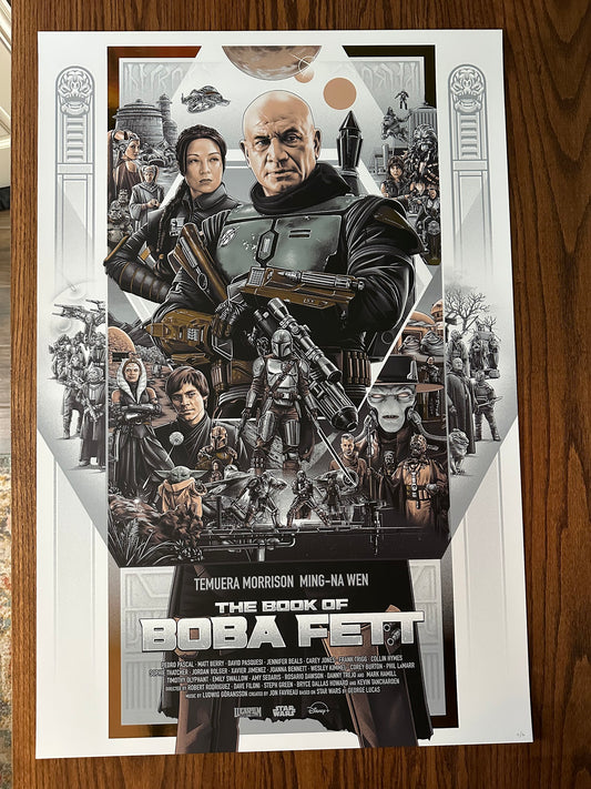 Amien Juugo – The Book of Boba Fett Variant, 24 x 36 in, poster