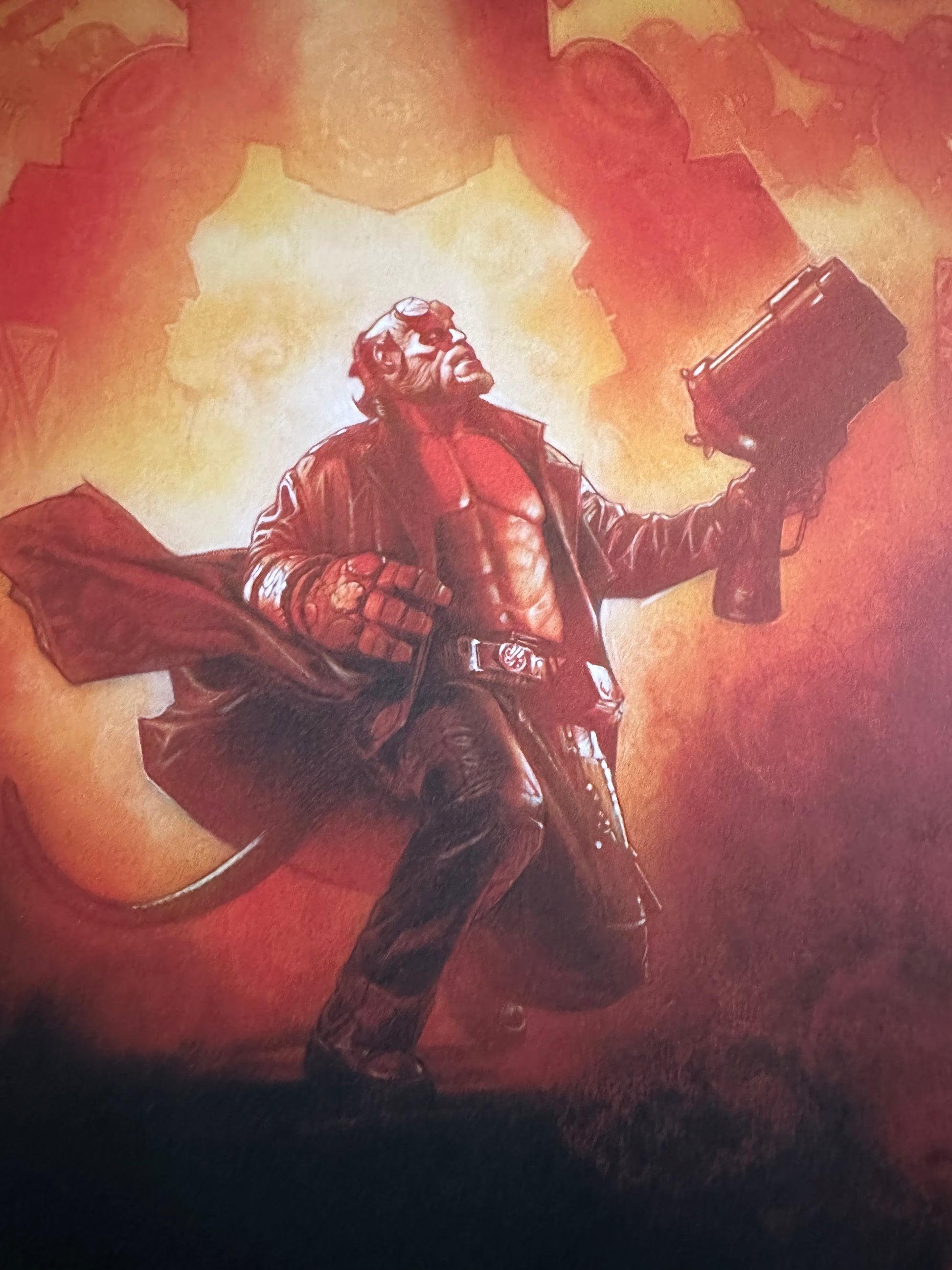 Drew Struzan – Hellboy II The Golden Army Art Variant, 24 x 36 in, poster, image 2