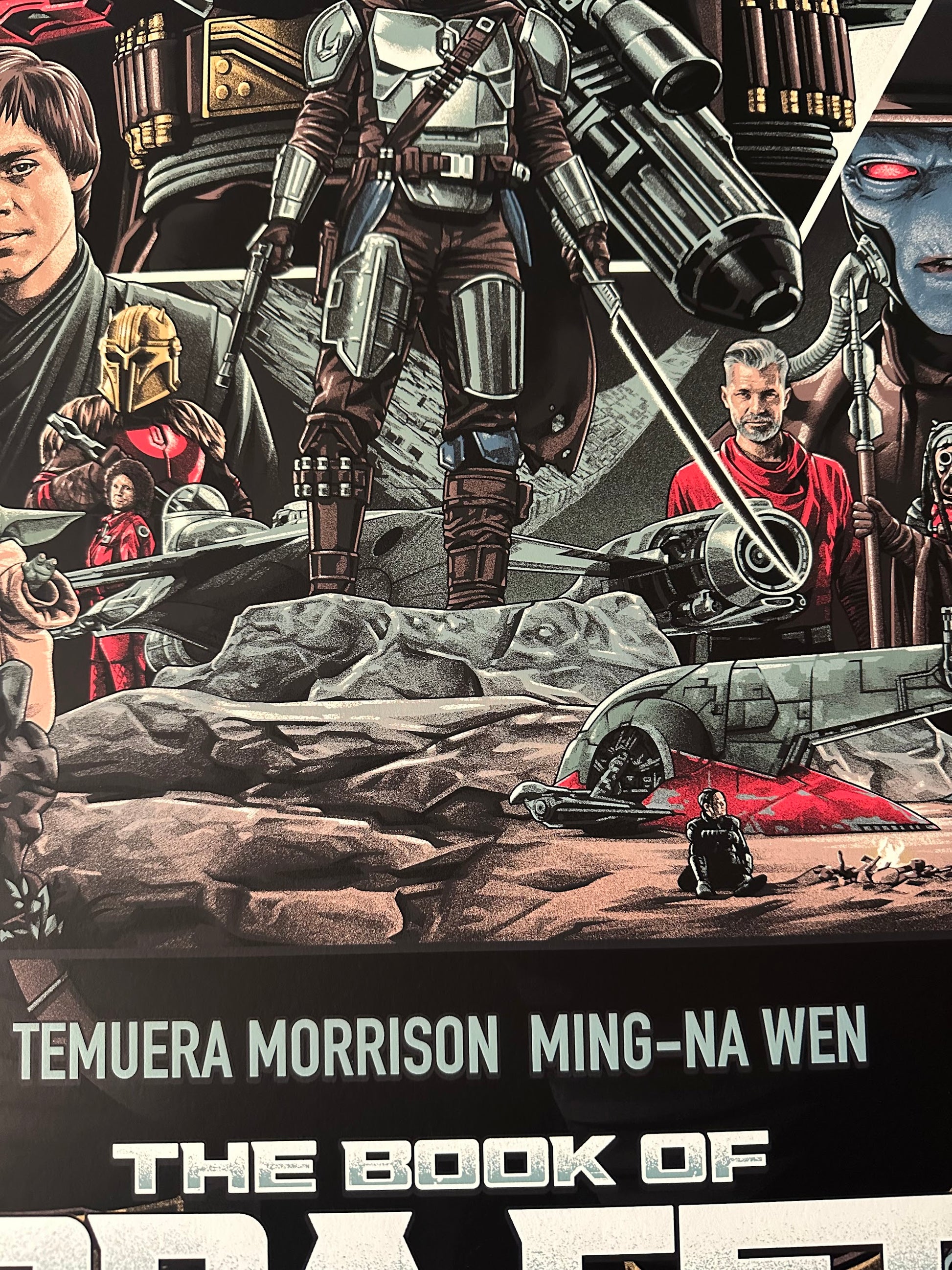 Amien Juugo – The Book of Boba Fett, 24 x 36 in, poster, image 7
