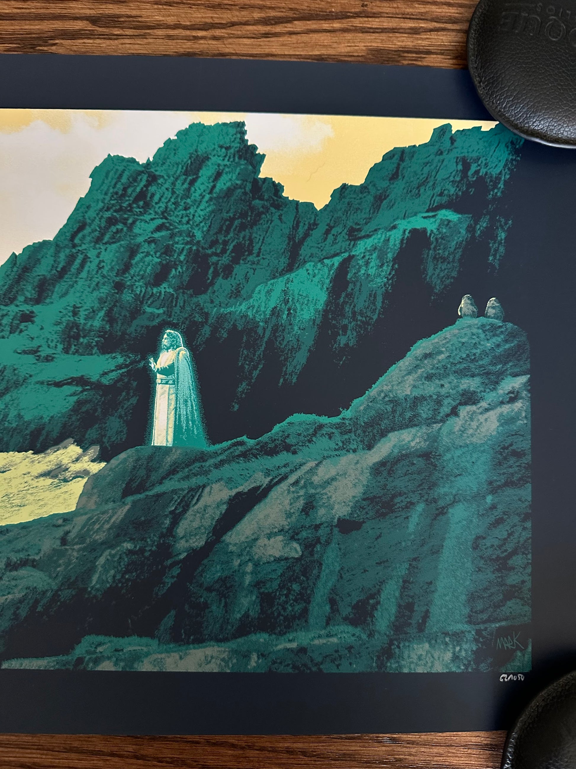 Mark Englert – The Destiny of a Jedi, 36 x 12 in, art print, image 2