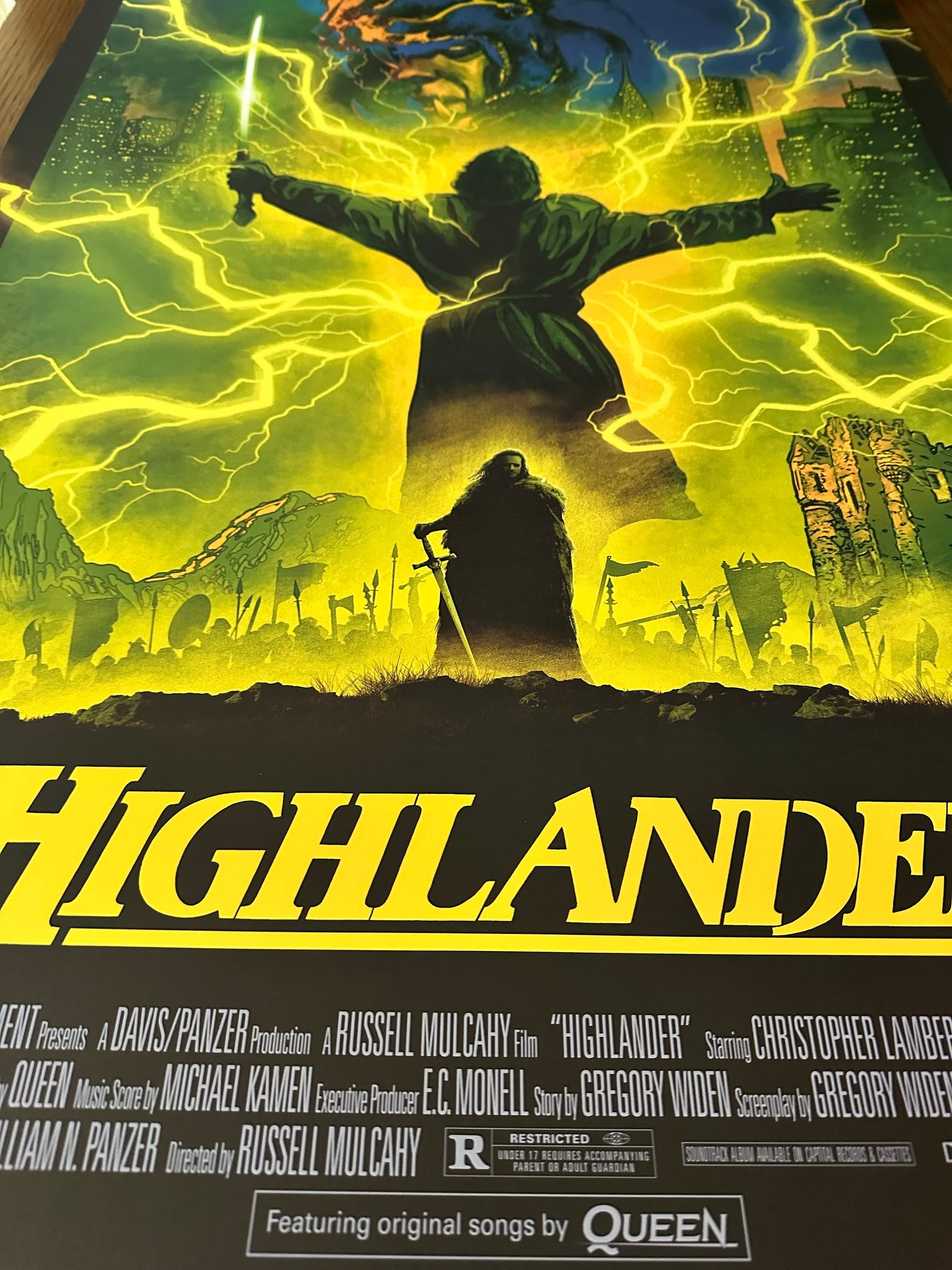 Matt Griffin – Highlander Variant, 24 x 36 in, poster, image 5