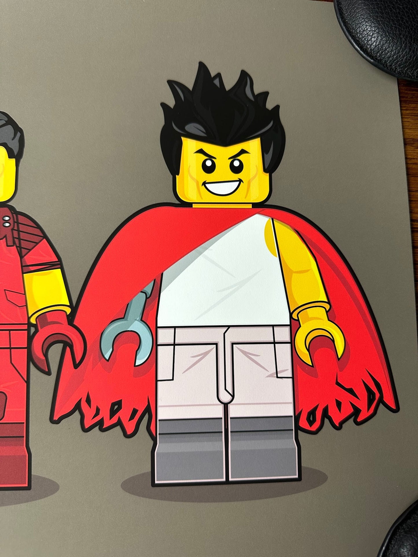 Dan Shearn – Lego Akira, 12 x 12 in, art print, image 2