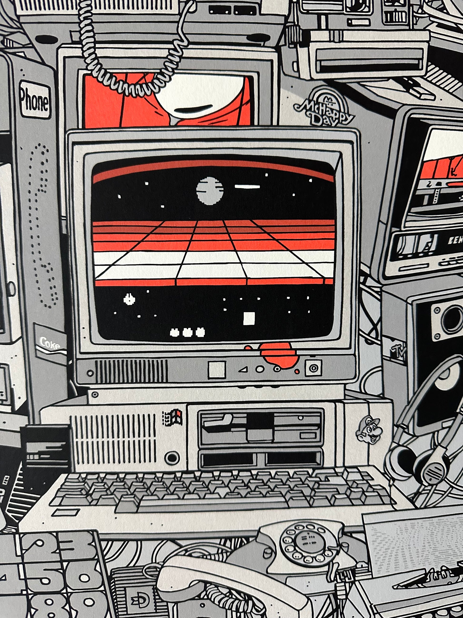Tyler Stout – Random Access Memory Variant, 18 x 24 in, art print, image 2
