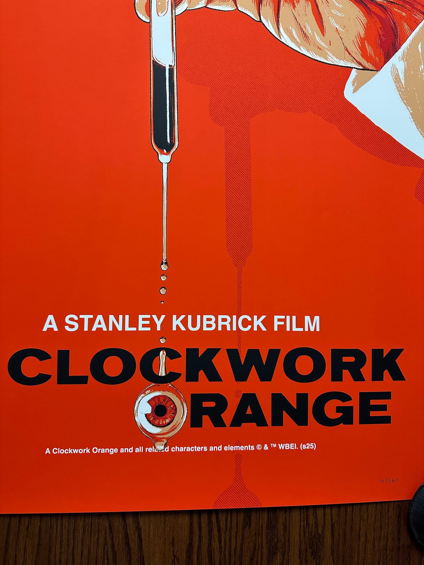 Matthew Woodson – A Clockwork Orange, 24 x 36 in, poster, image 4