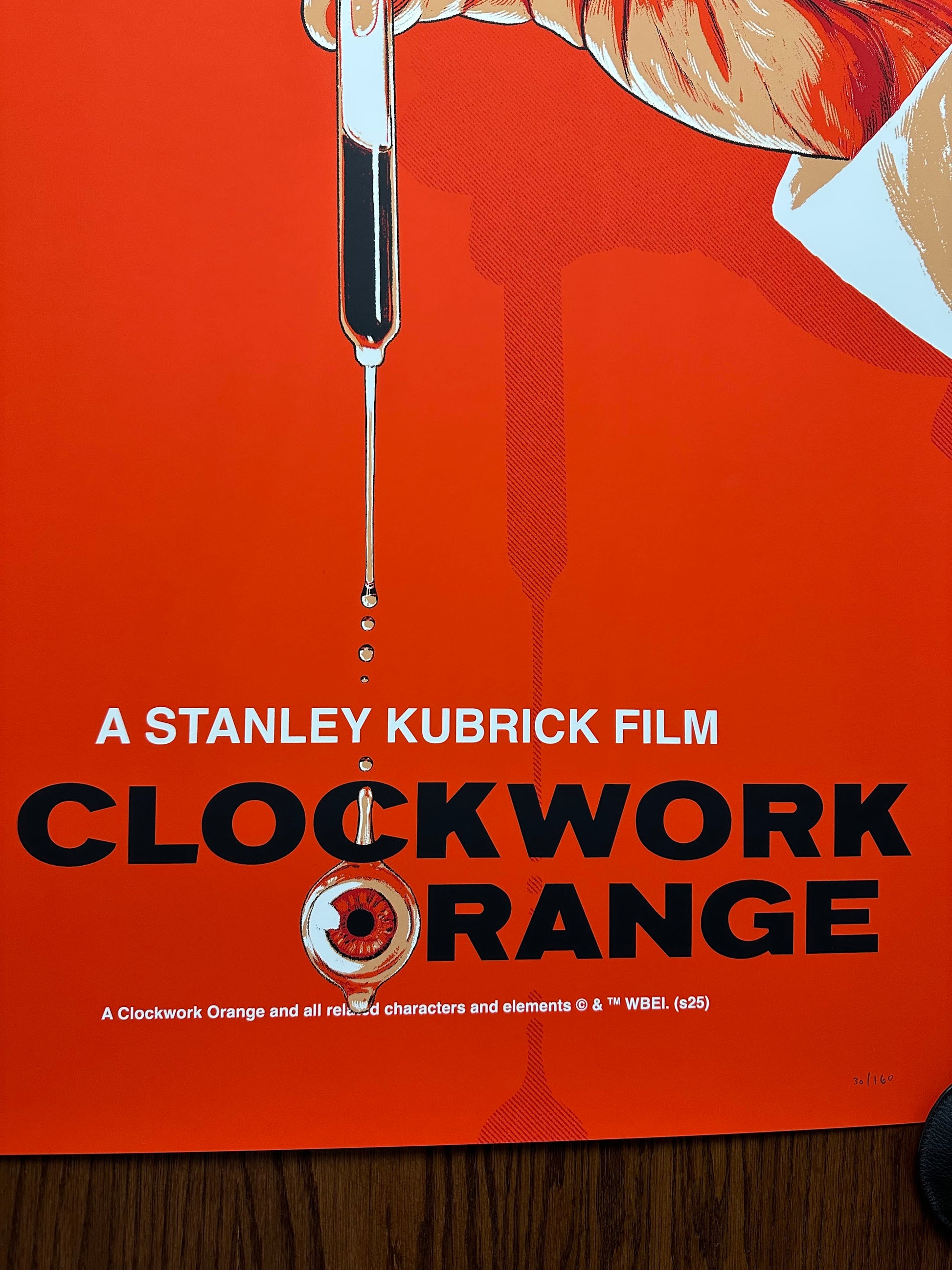 Matthew Woodson – A Clockwork Orange, 24 x 36 in, poster, image 4