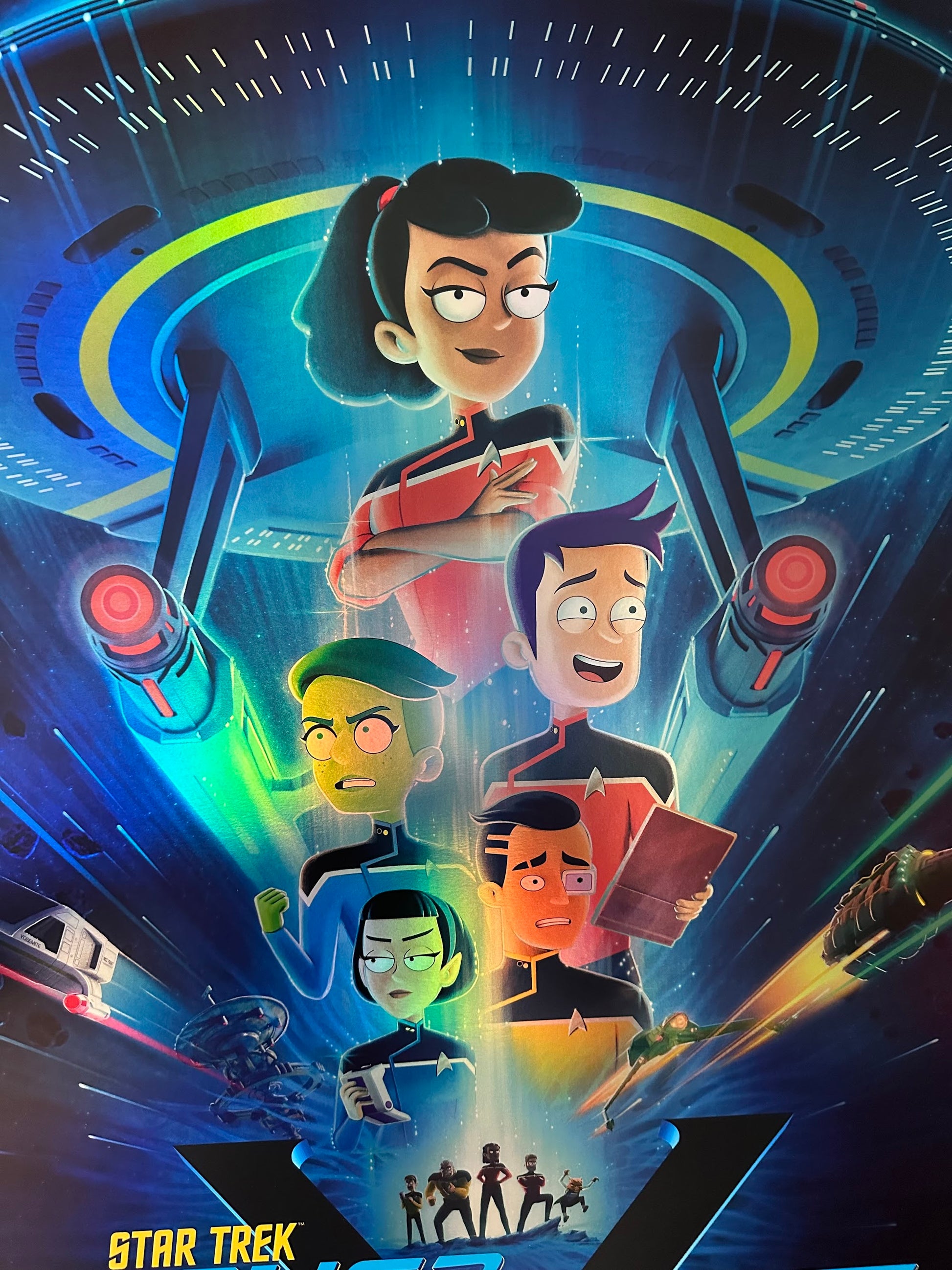 Matt Ferguson – Star Trek Lower Decks Foil Variant, 24 x 36 in, poster, image 3
