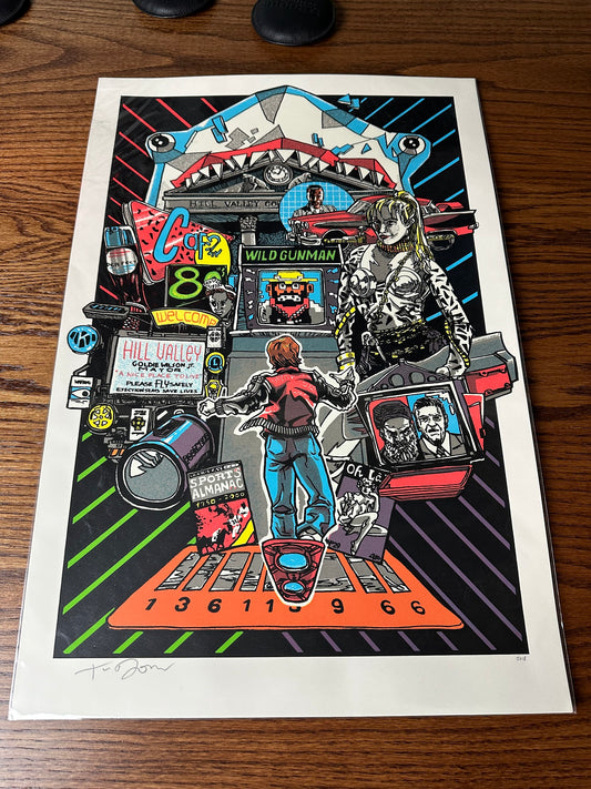 Tim Doyle – Back to the Future II, 16 x 24 in, art print