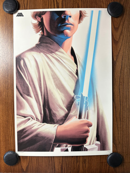 Phantom City Creative – Star Wars - Luke Skywalker, 24 x 36 in, poster