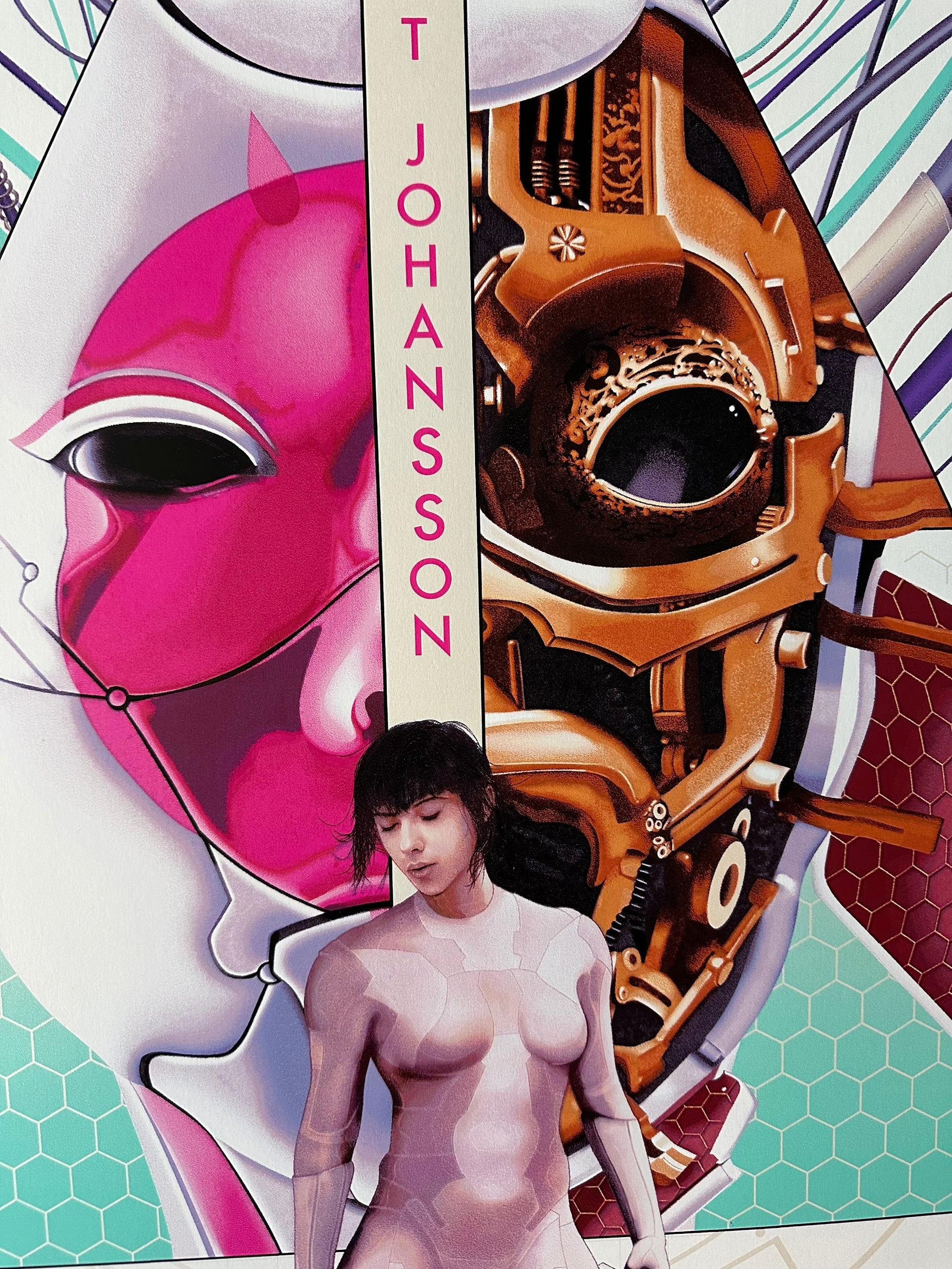 Alberto Reyes – Ghost in the Shell, 24 x 36 in, poster, image 3