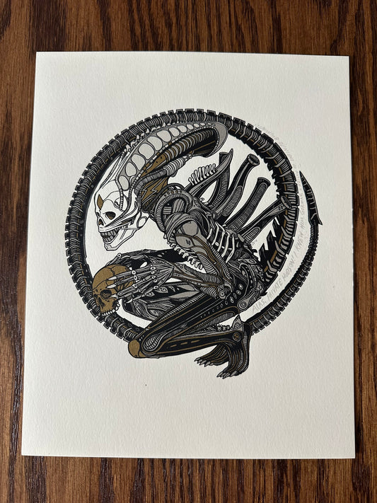 Tyler Stout - Alien Xenomorph 8x10 art print