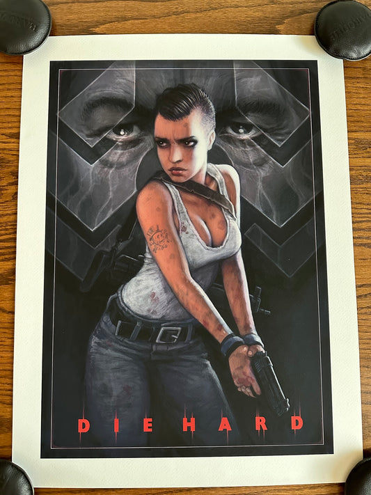 Ben Newman – Die Hard, 18 x 24 in, art print, image 4