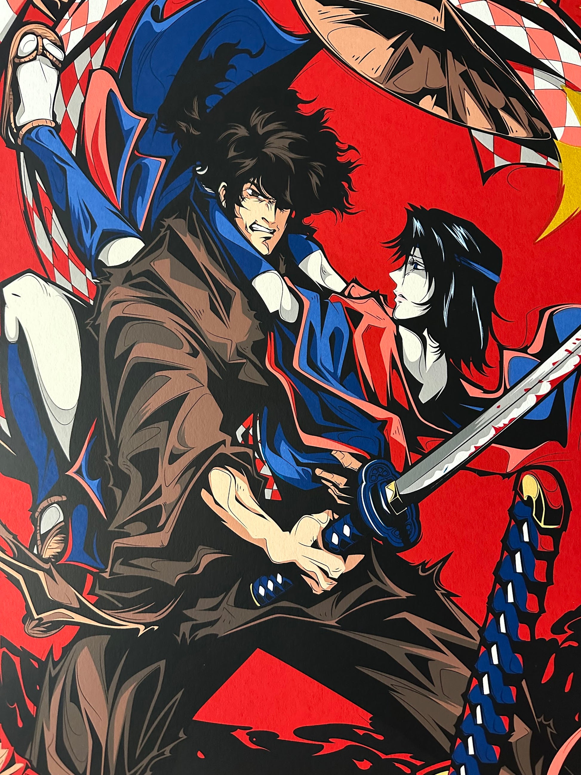 Man-Tsun Tsang - X Ninja Scroll 24x36 movie poster - detail image 2