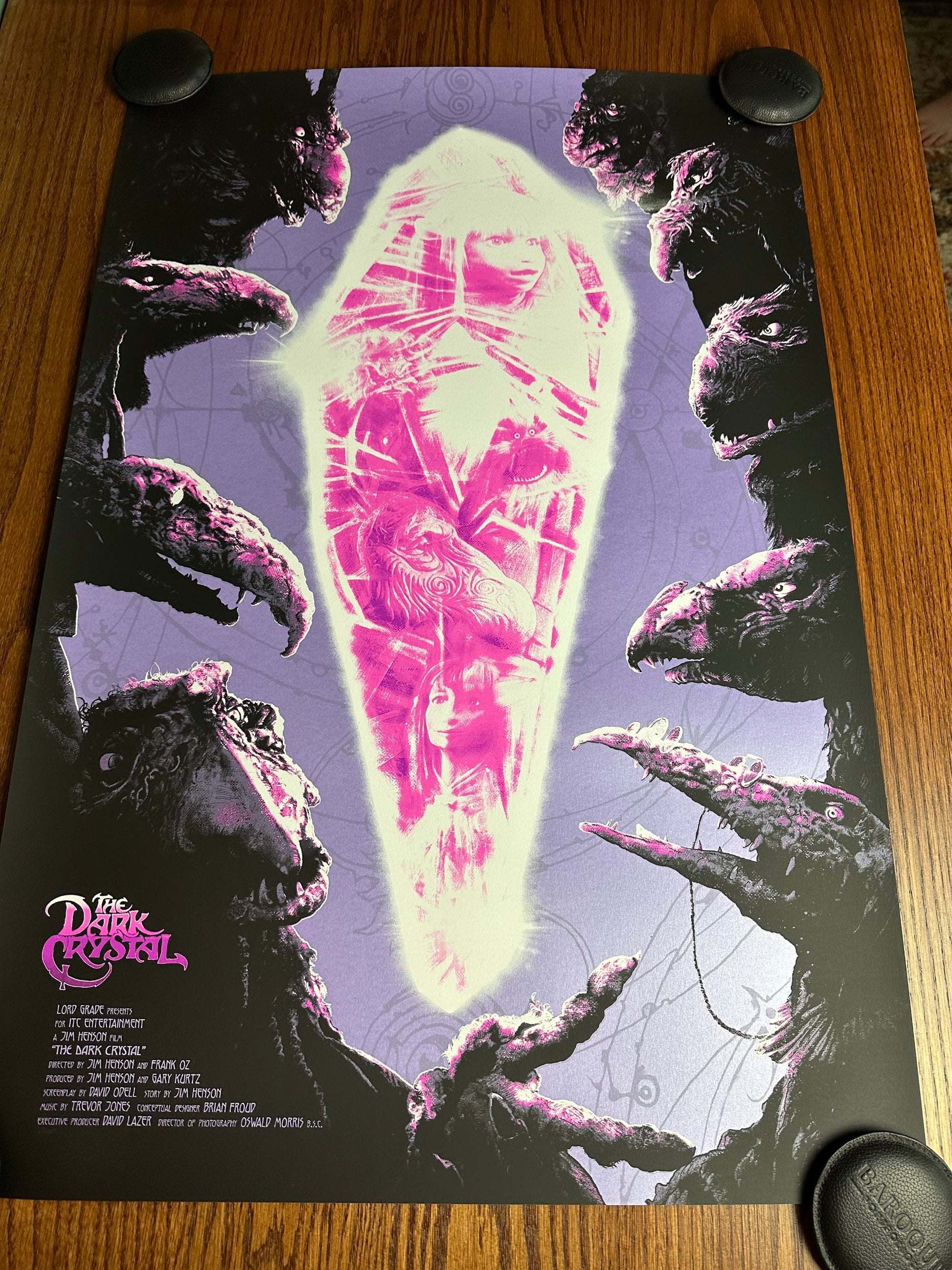 Kevin Wilson – The Dark Crystal, 24 x 36 in, poster
