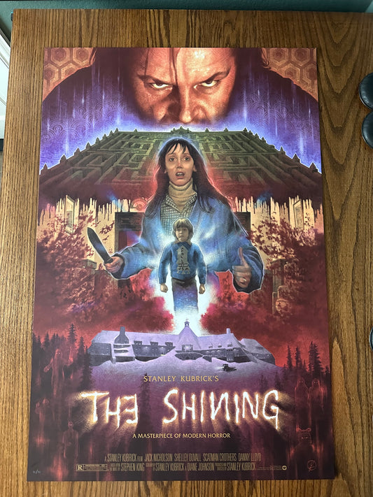 Wolfgang LeBlanc – The Shining, 24 x 36 in, poster
