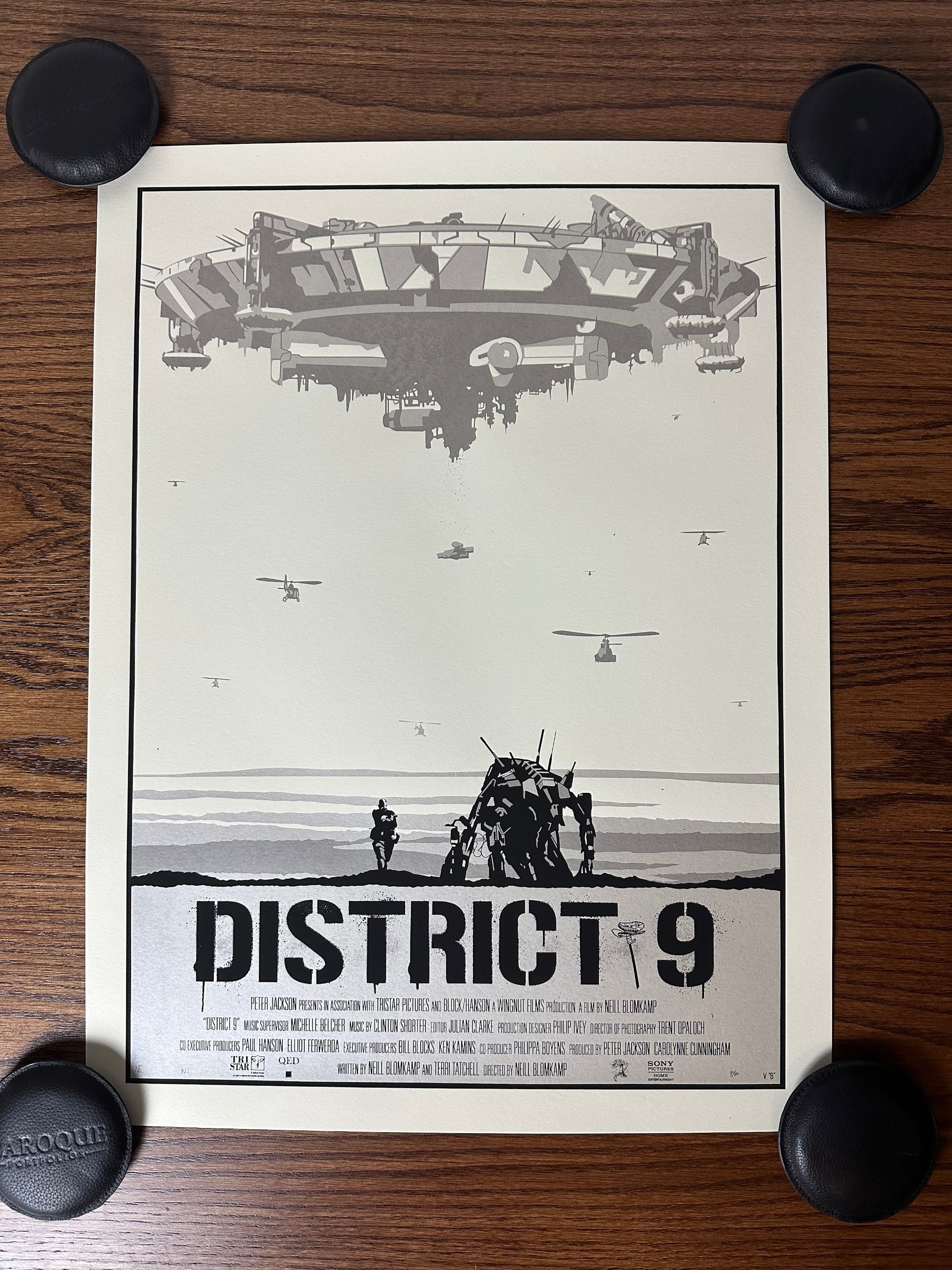 New Flesh – District 9, 18 x 24 in, art print