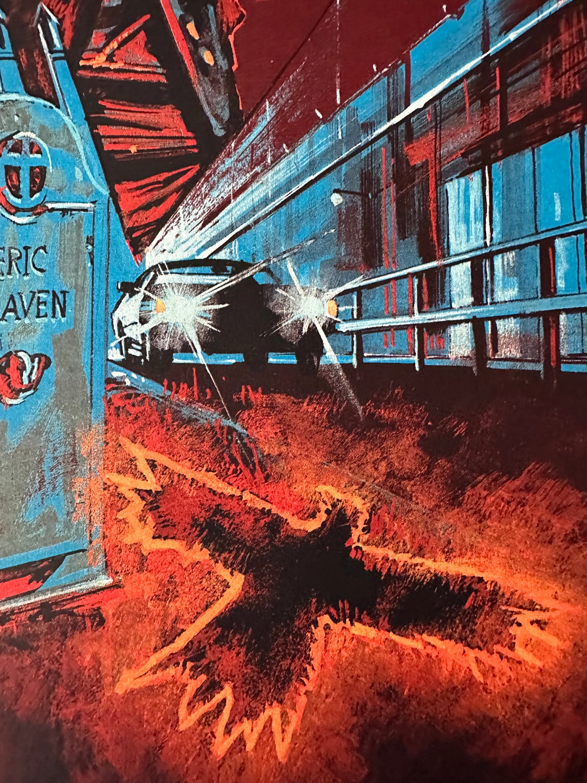 Paul Mann – The Crow Saniose Variant, 24 x 36 in, poster, image 7