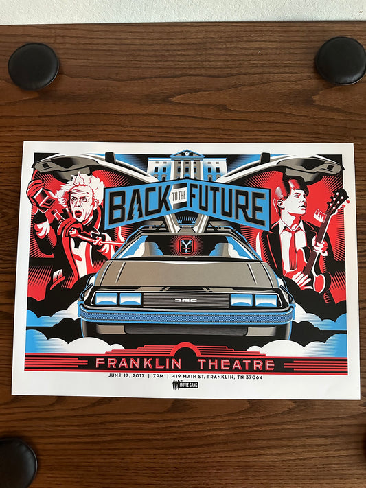 Ryan Brinkerhoff – Back to the Future, 18 x 24 in, art print