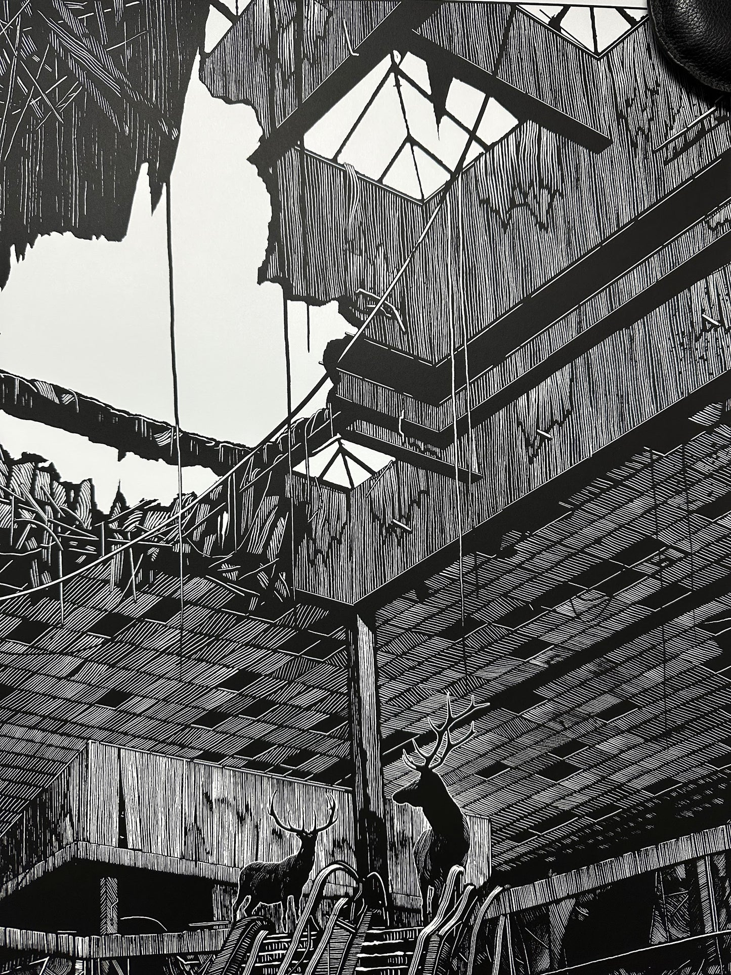 Daniel Danger – Abandoned Apocalyptic Building, 24 x 36 in, poster, image 3