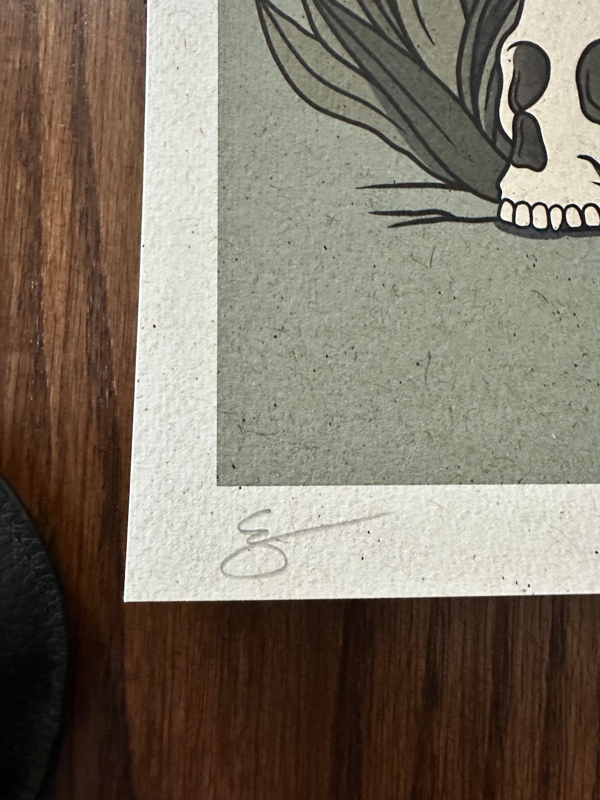 Ezra Brown – Death, 18 x 24 in, art print, image 7