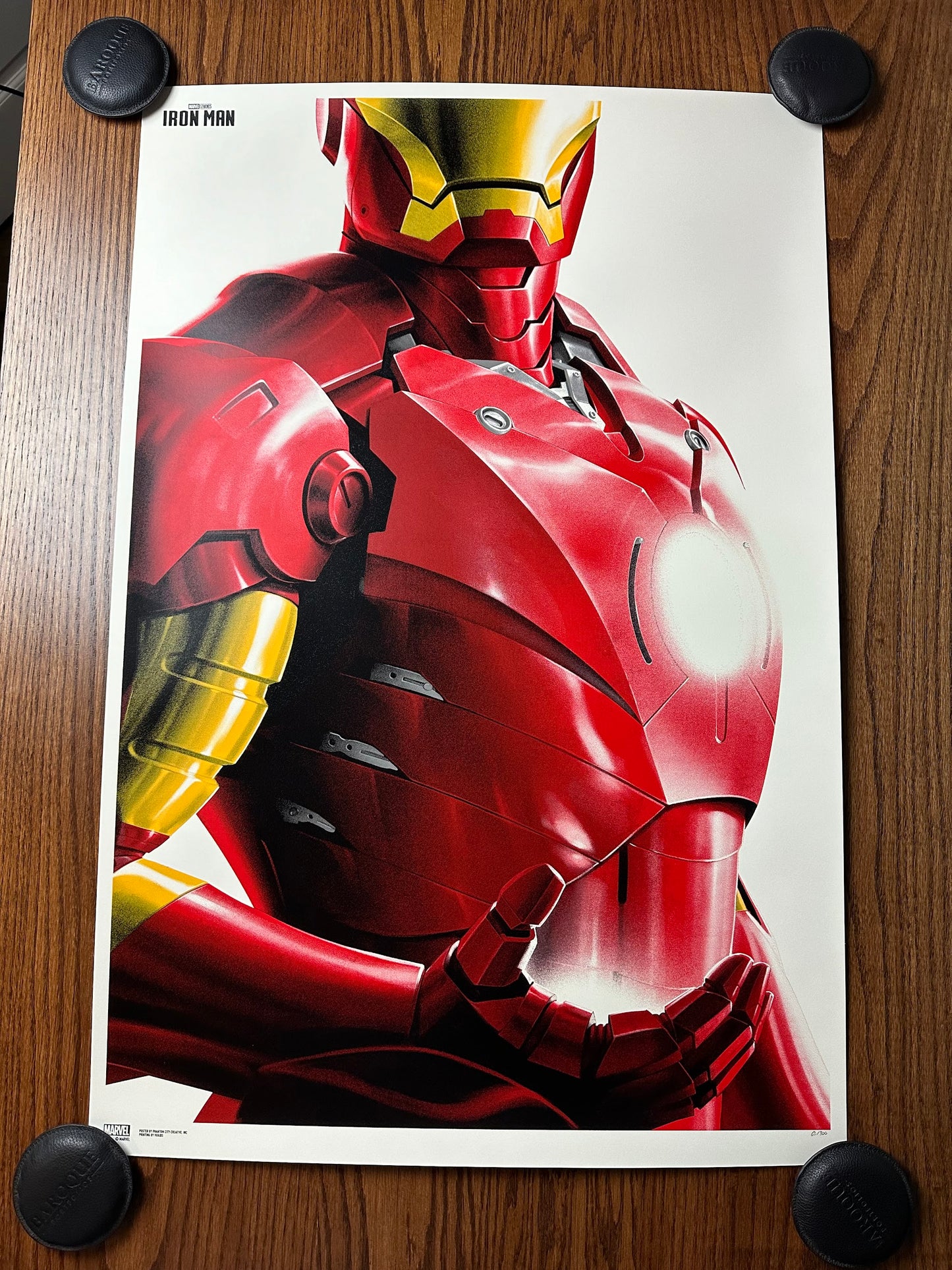 Phantom City Creative – Iron Man Mark III, 24 x 36 in, poster