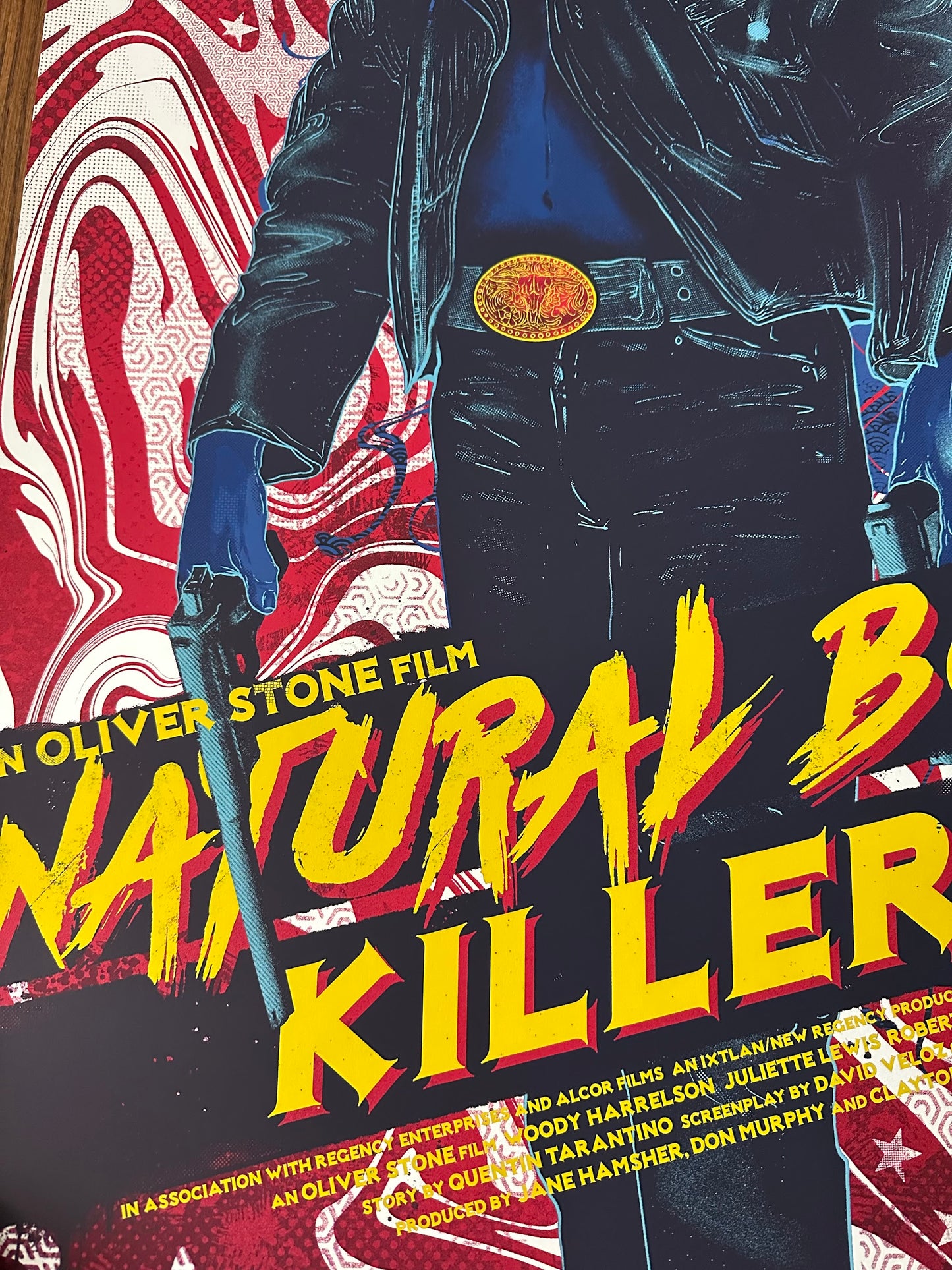 Nikita Kaun – Natural Born Killers, 24 x 36 in, poster, image 5