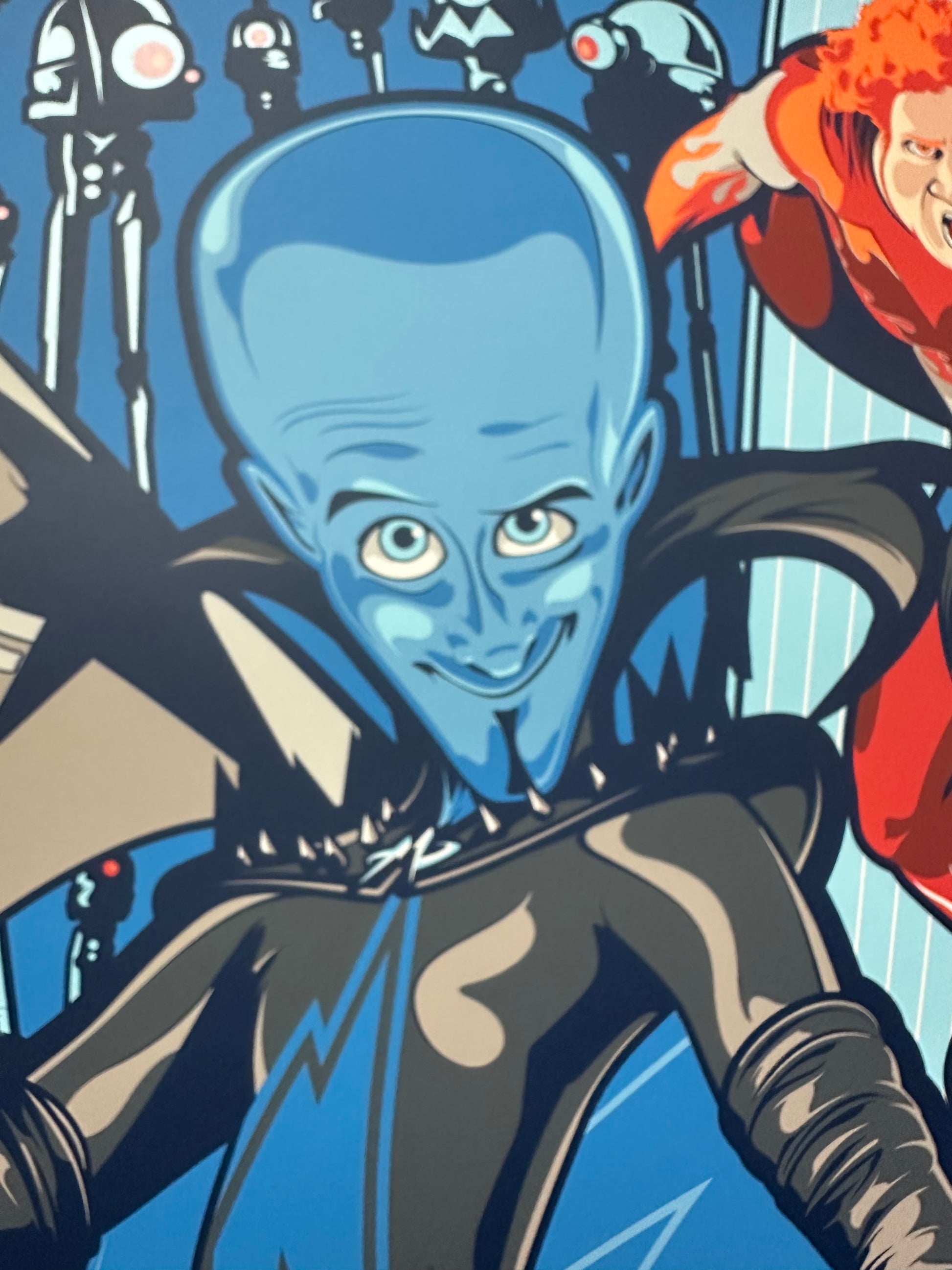 Salvador Anguiano – Megamind, 24 x 36 in, poster, image 5