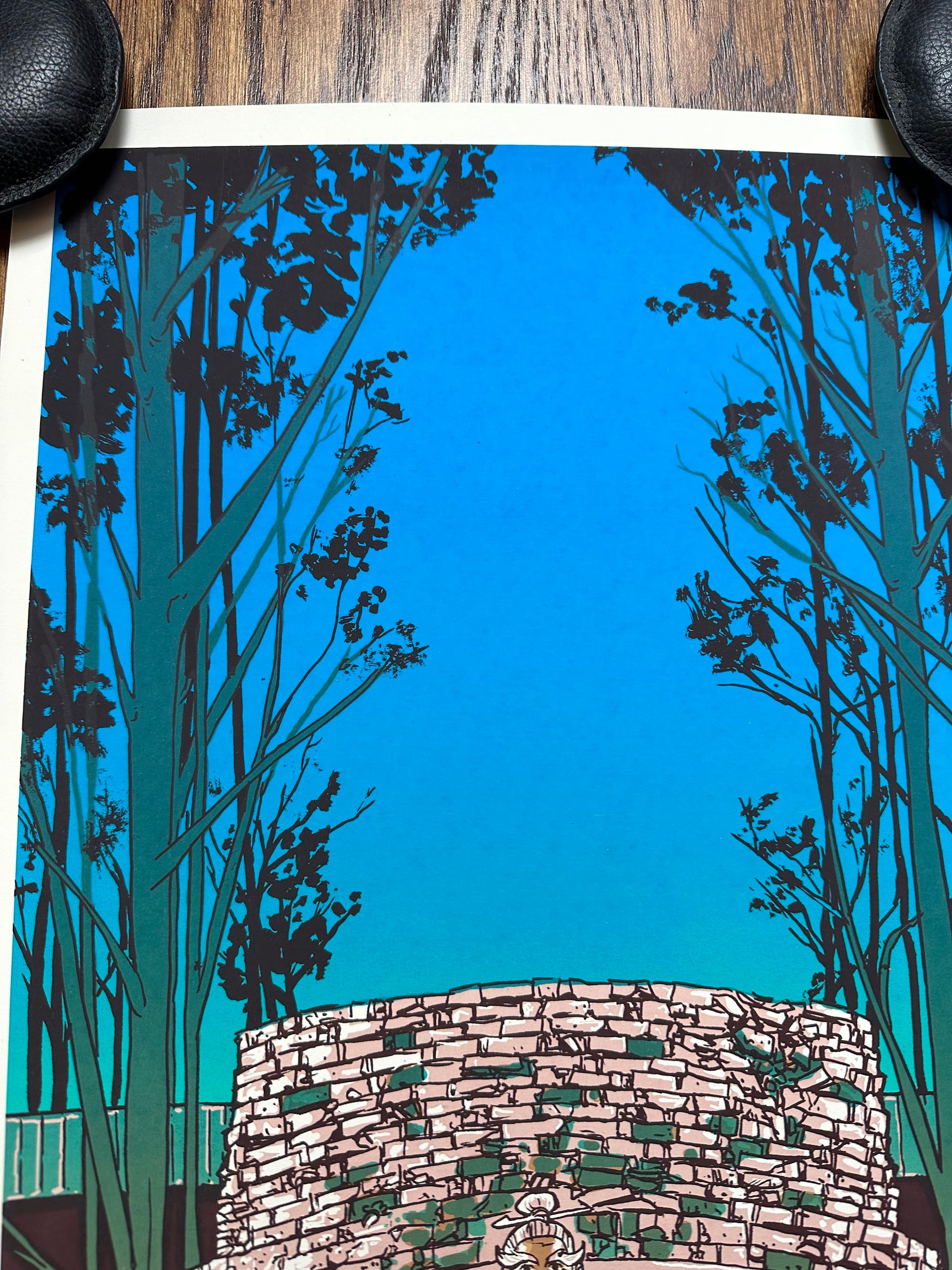 Tim Doyle – Kill Bill "Pai Mei Awaits", 12 x 24 in, art print, image 2