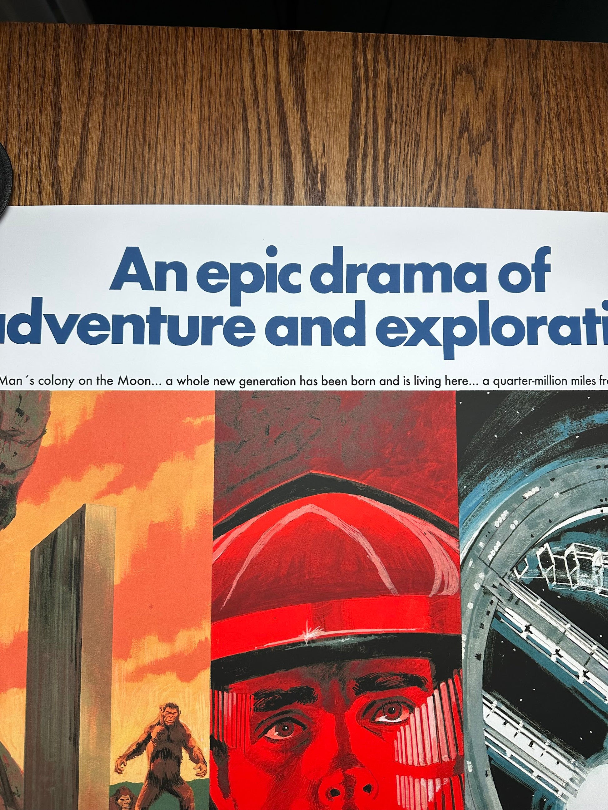 Paul Mann – 2001 A Space Odyssey, 24 x 36 in, poster, image 5