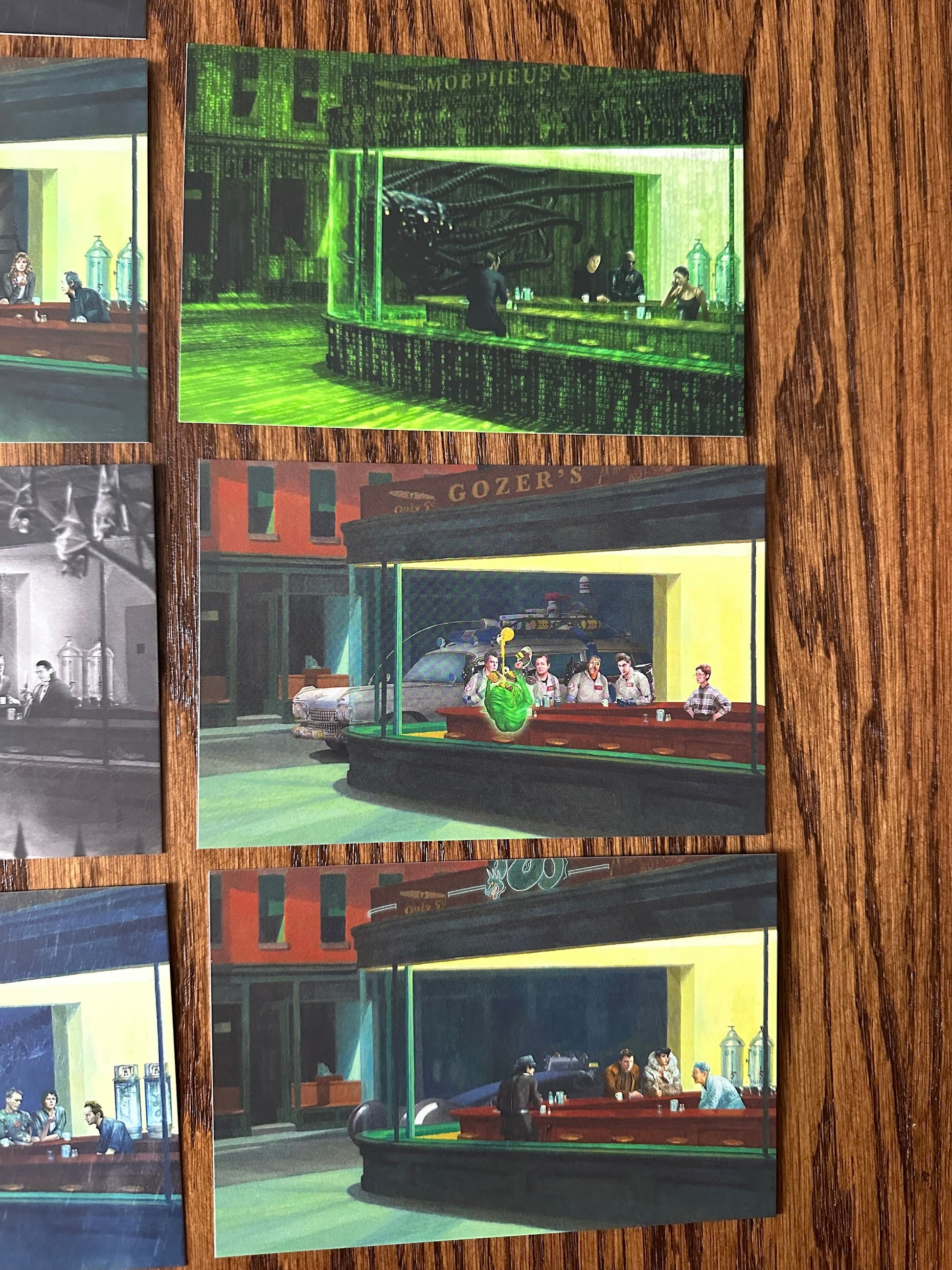 Casey Callender – HorrorHawks Horror Sci-Fi Postcard Set, 4 x 6 in, art print, image 4
