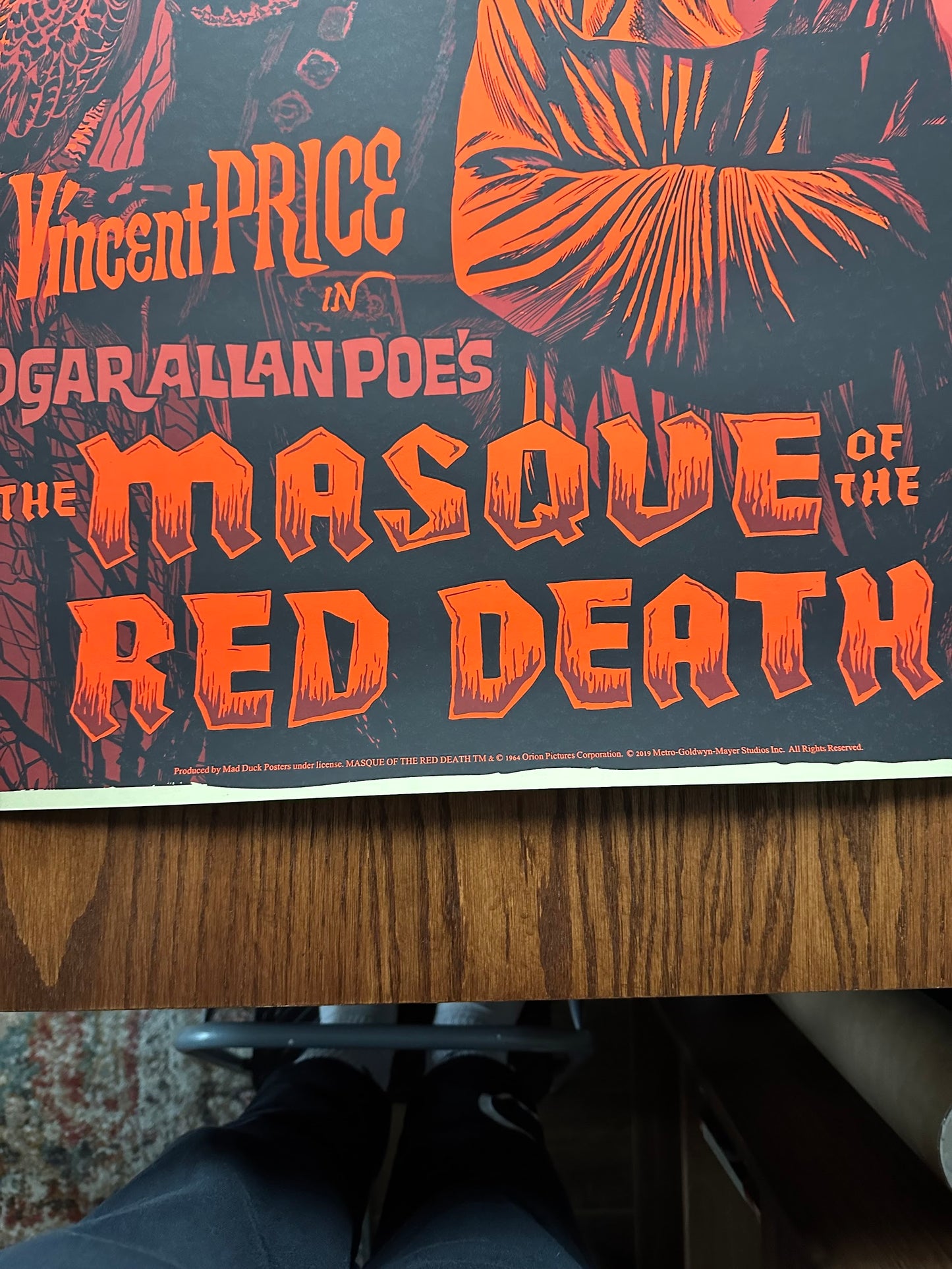 Francesco Francavilla – Masque of the Red Death, 24 x 36 in, poster, image 2