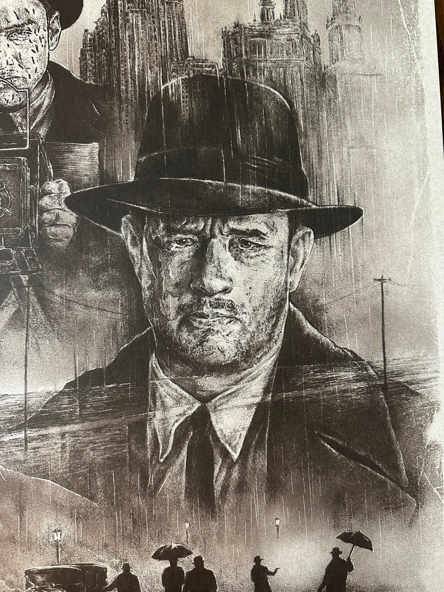 Andrew Rowland - Road to Peridition Gold Variant 24x36 movie poster - detail image 3